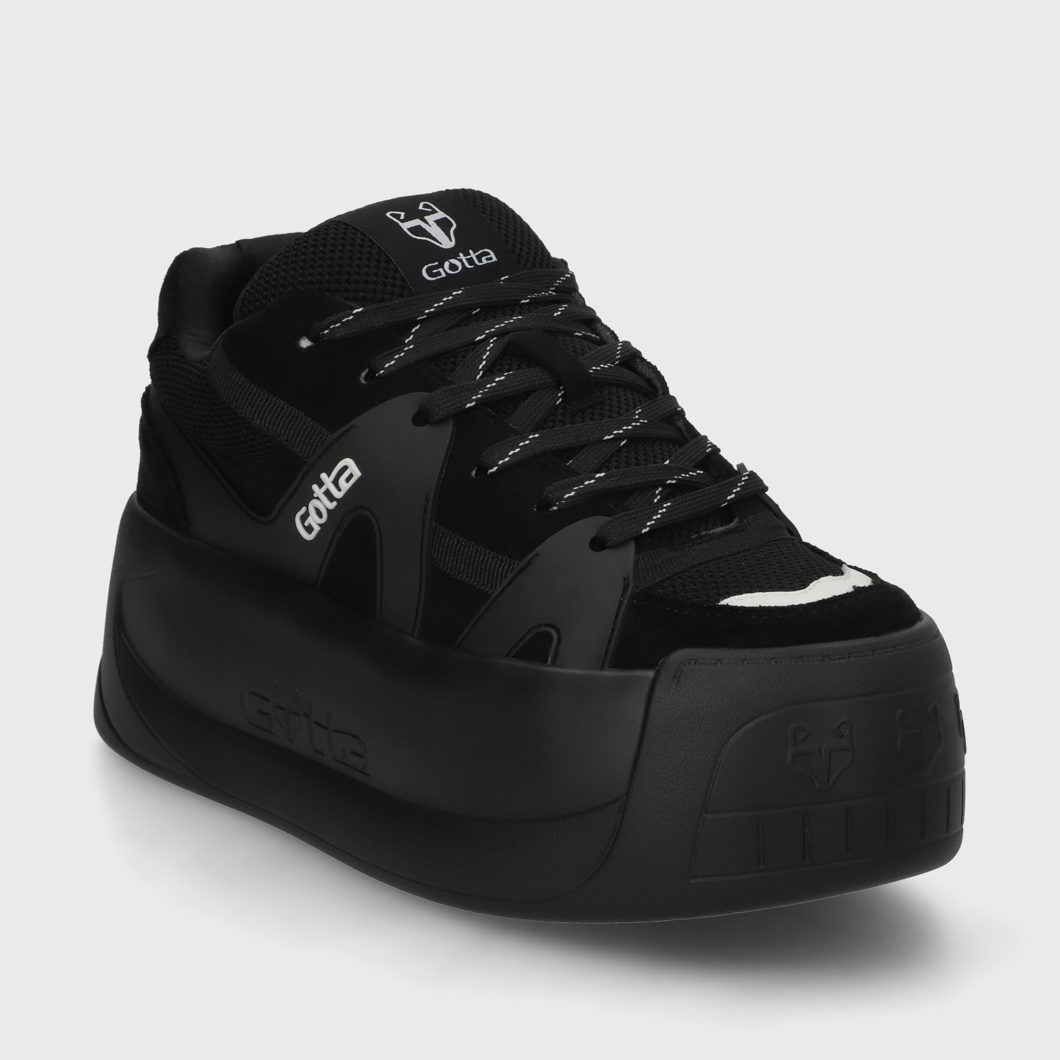 ZAPATILLA NEGRA MUJER C7324 GOTTA - 2