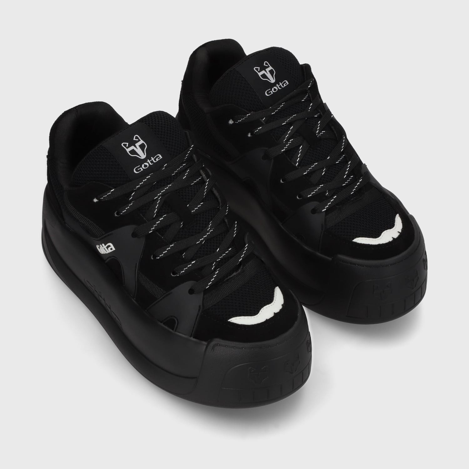 ZAPATILLA NEGRA MUJER C7324 GOTTA - 3
