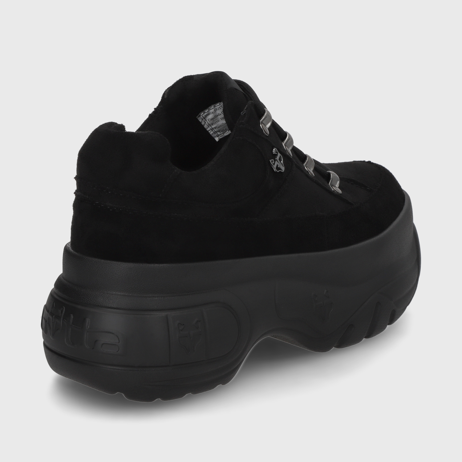 ZAPATILLA NEGRA MUJER 97249 - 8