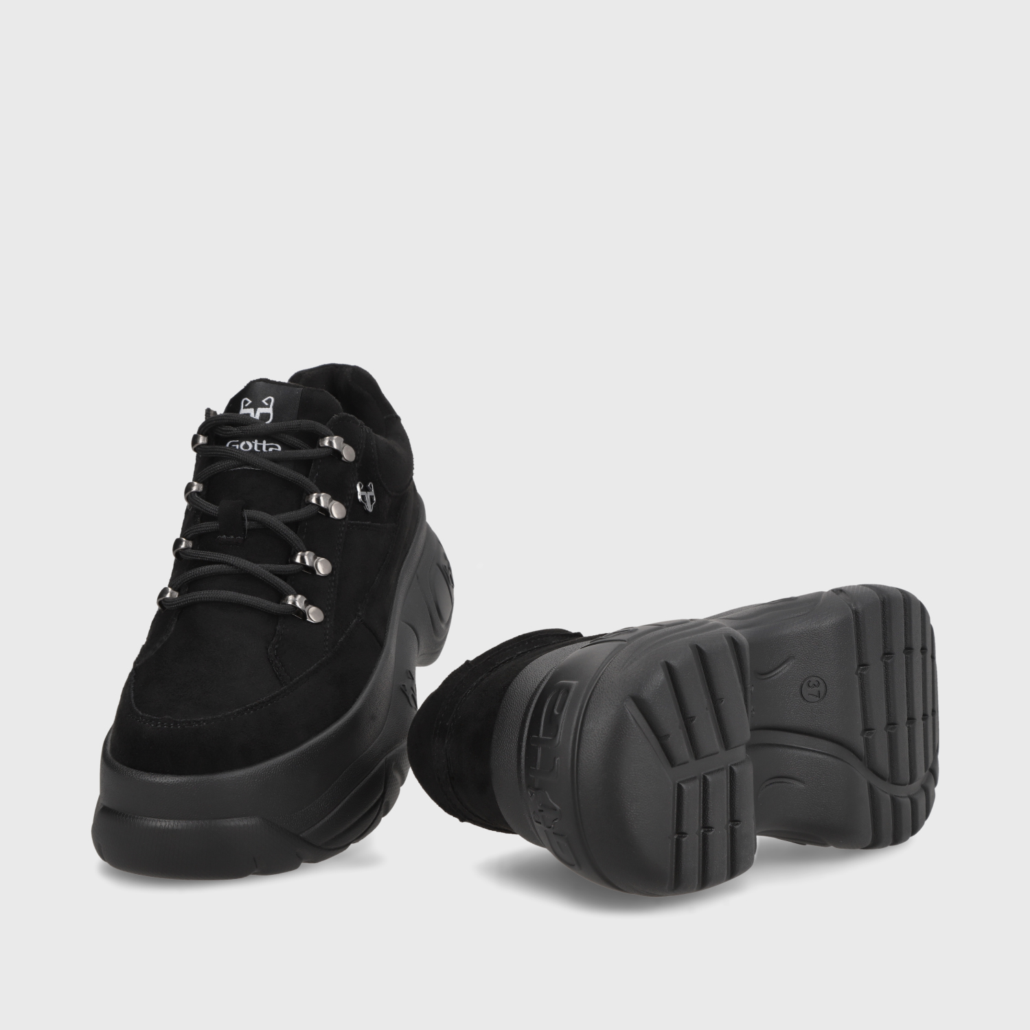 ZAPATILLA NEGRA MUJER 97249 - 9