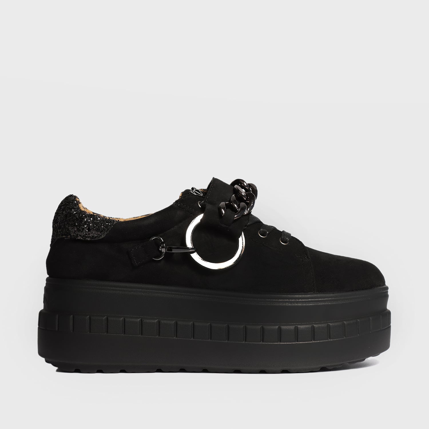 ZAPATILLA NEGRA MUJER 13266 GOTTA - 2