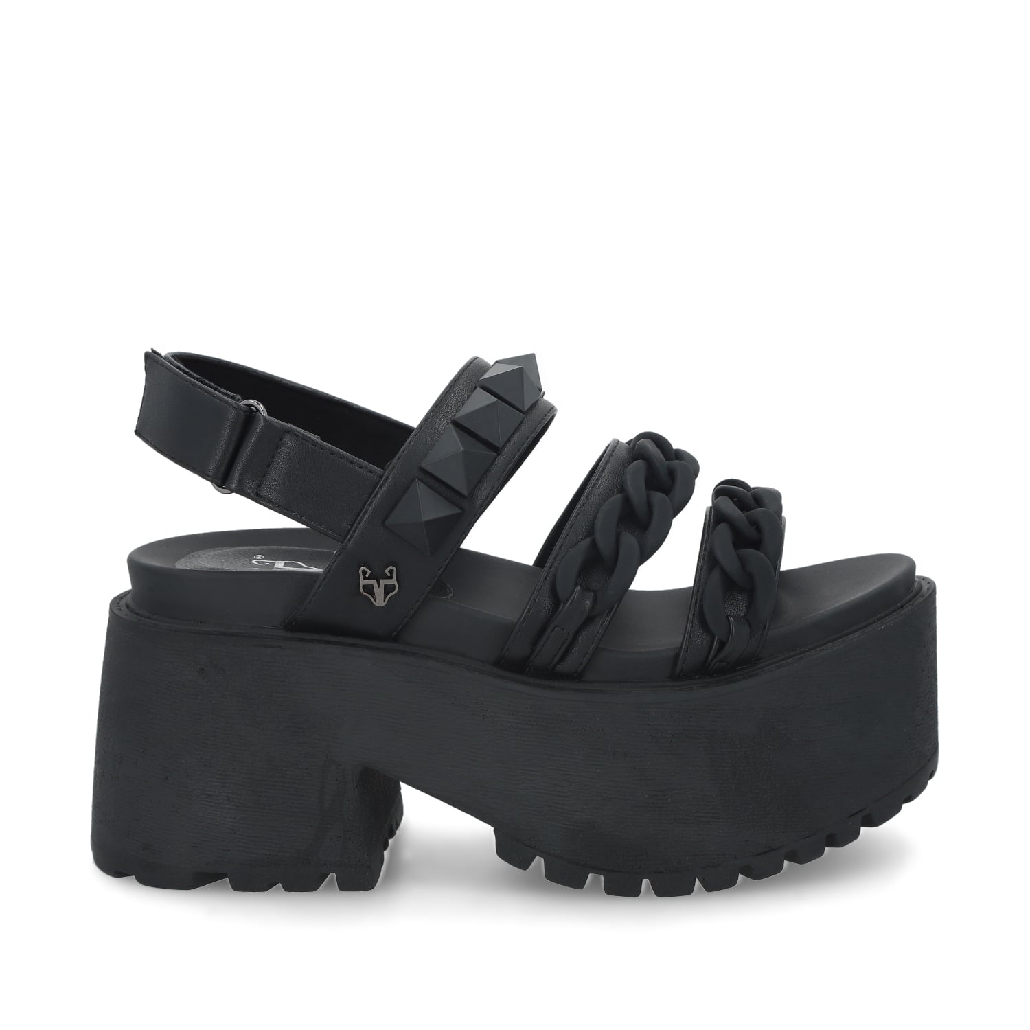 SANDALIAS MUJER GOTTA NEGRO PLATAFORMA 15675 - 1