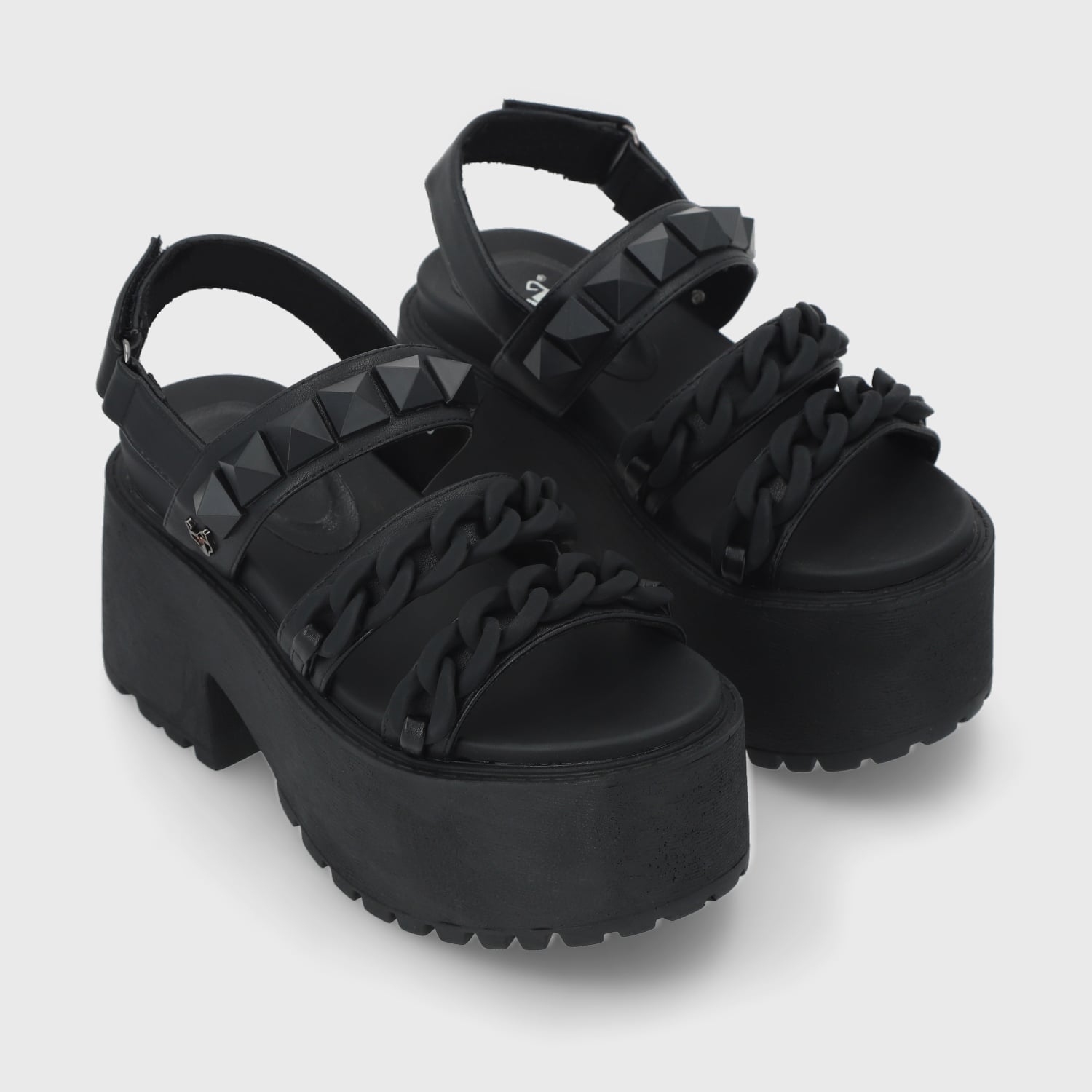 SANDALIAS MUJER GOTTA NEGRO PLATAFORMA 15675 - 3