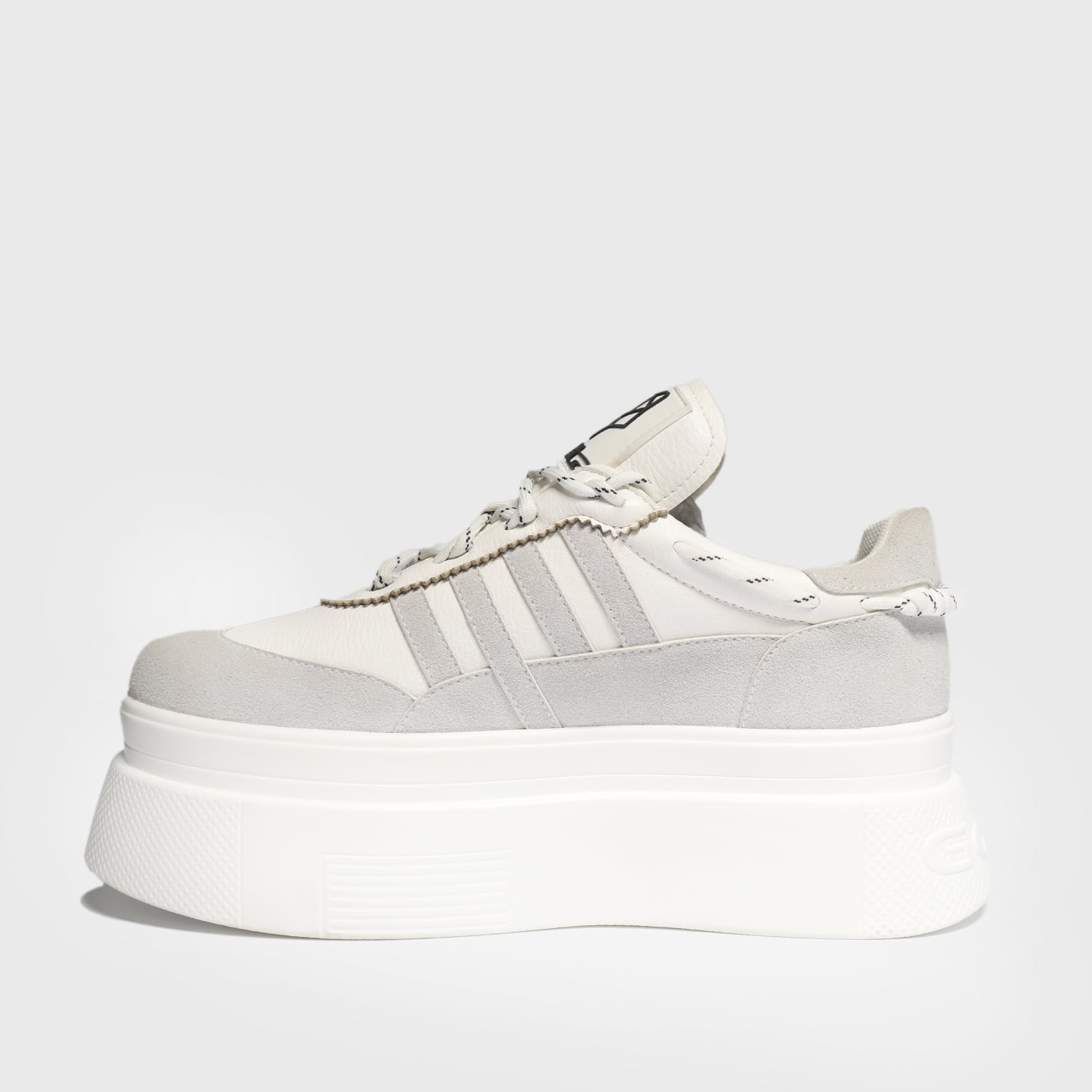 ZAPATILLA PLATAFORMA BLANCA MUJER 13412 - 4