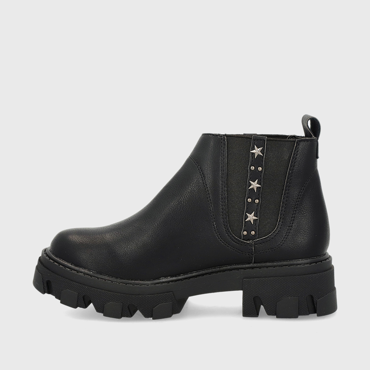 BOTINES MUJER GOTTA NEGRO 25691 PLATAFORMA - 4
