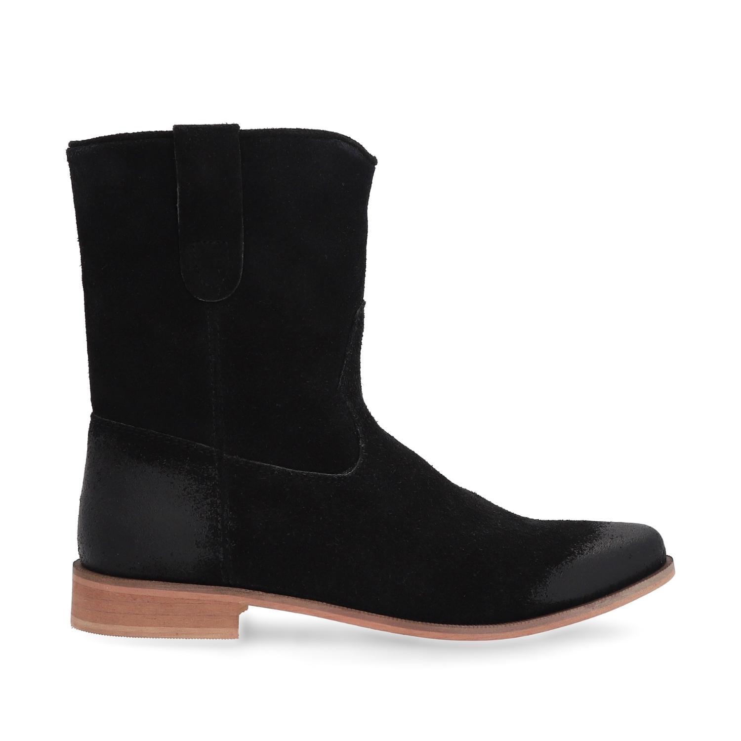 BOTINES MUJER GOTTA CUERO NEGRO 28512 - 1
