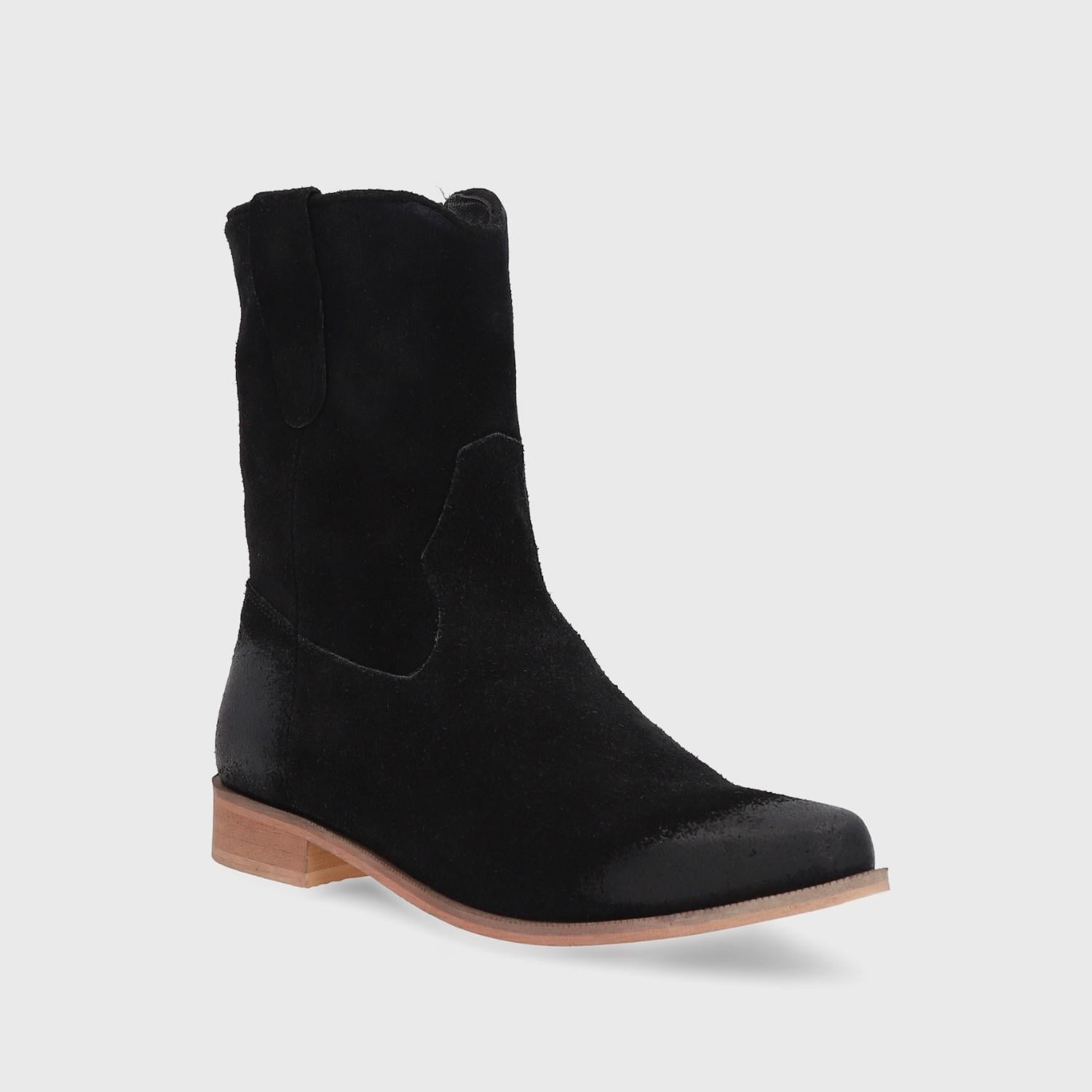 BOTINES MUJER GOTTA CUERO NEGRO 28512 - 2