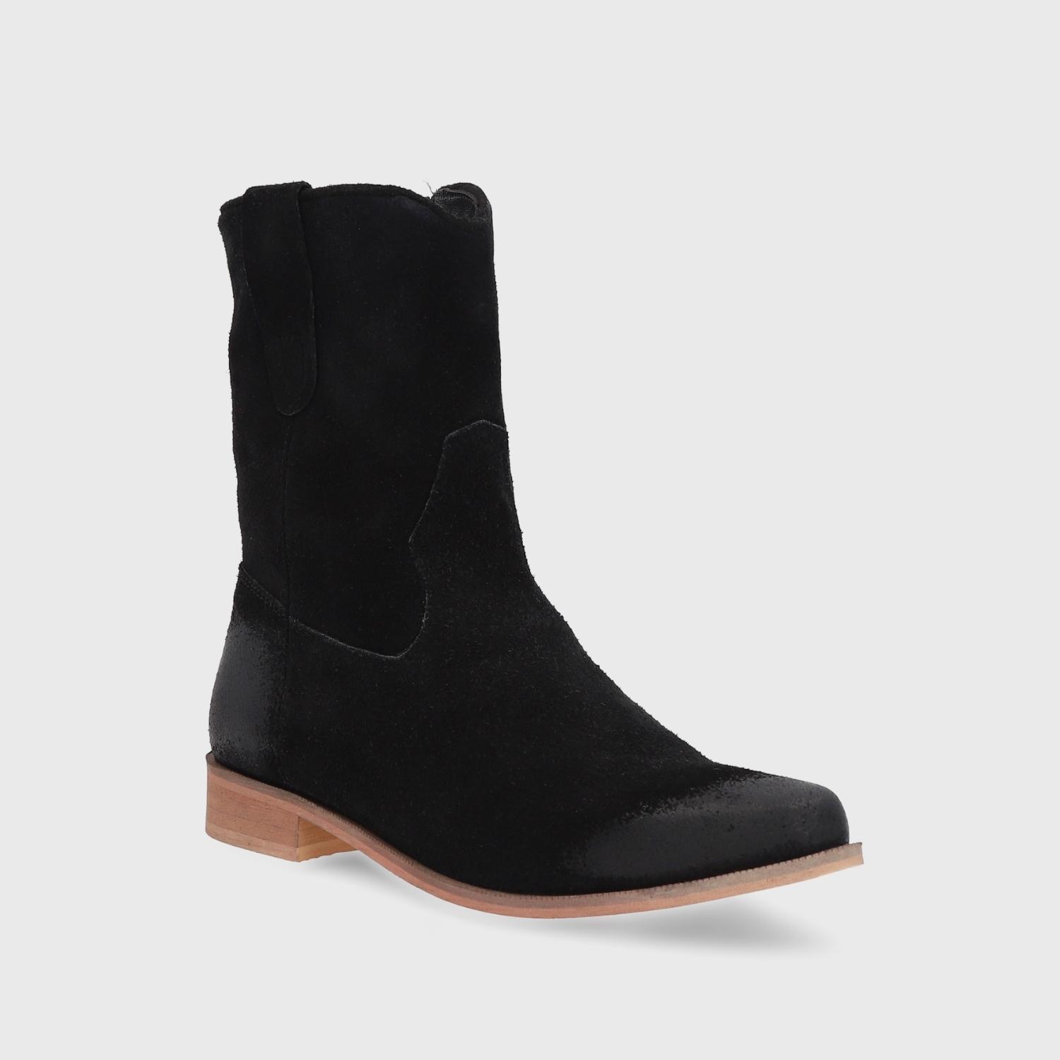 BOTINES MUJER GOTTA CUERO NEGRO 28512 - 2