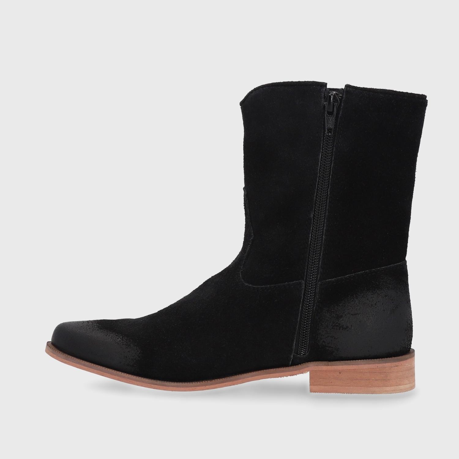 BOTINES MUJER GOTTA CUERO NEGRO 28512 - 4