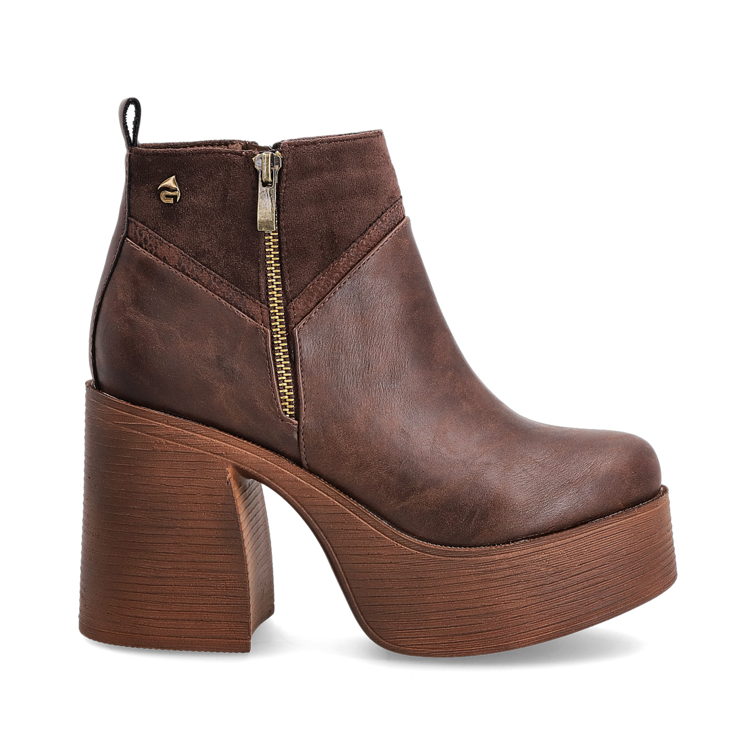 BOTINES MUJER GOTTA CAFÉ PLATAFORMA 25630 - 1
