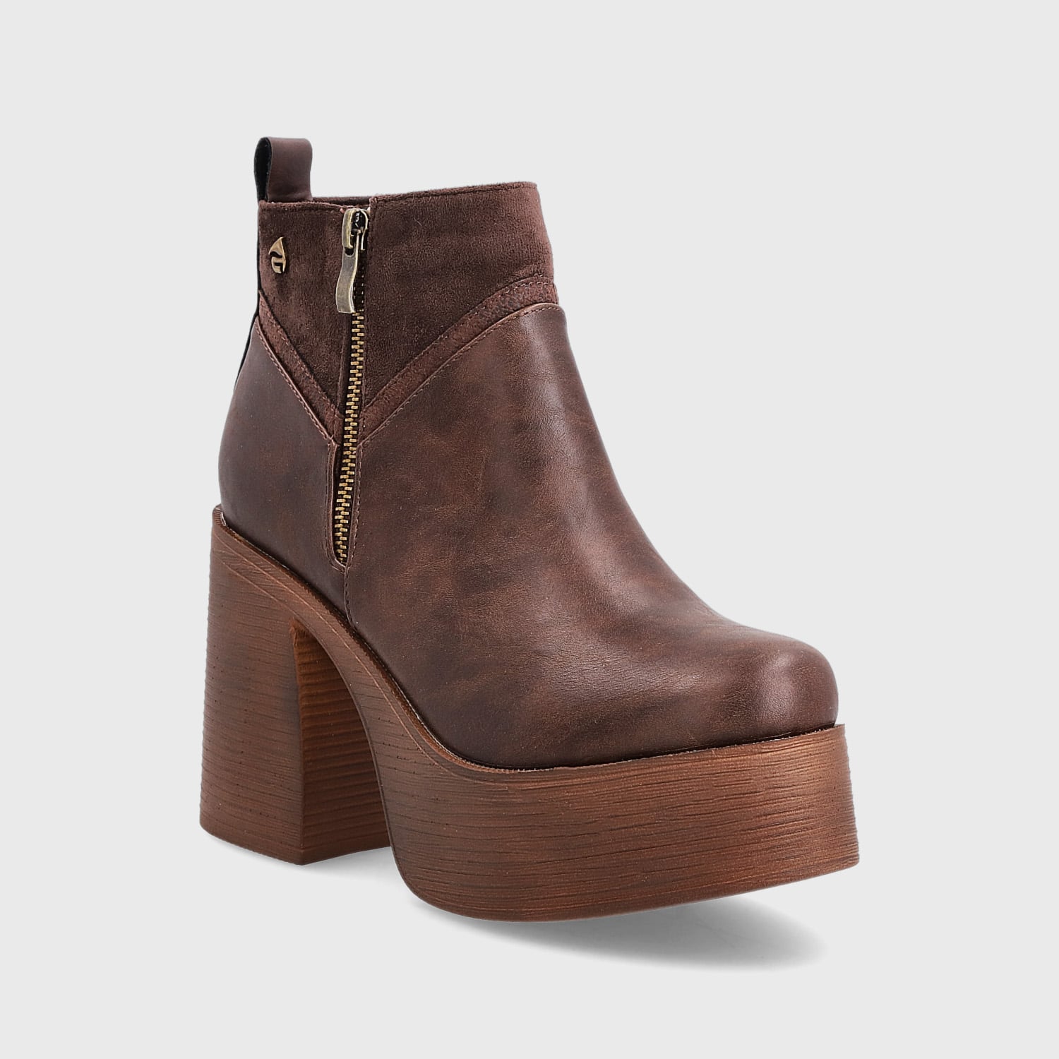 BOTINES MUJER GOTTA CAFÉ PLATAFORMA 25630 - 2