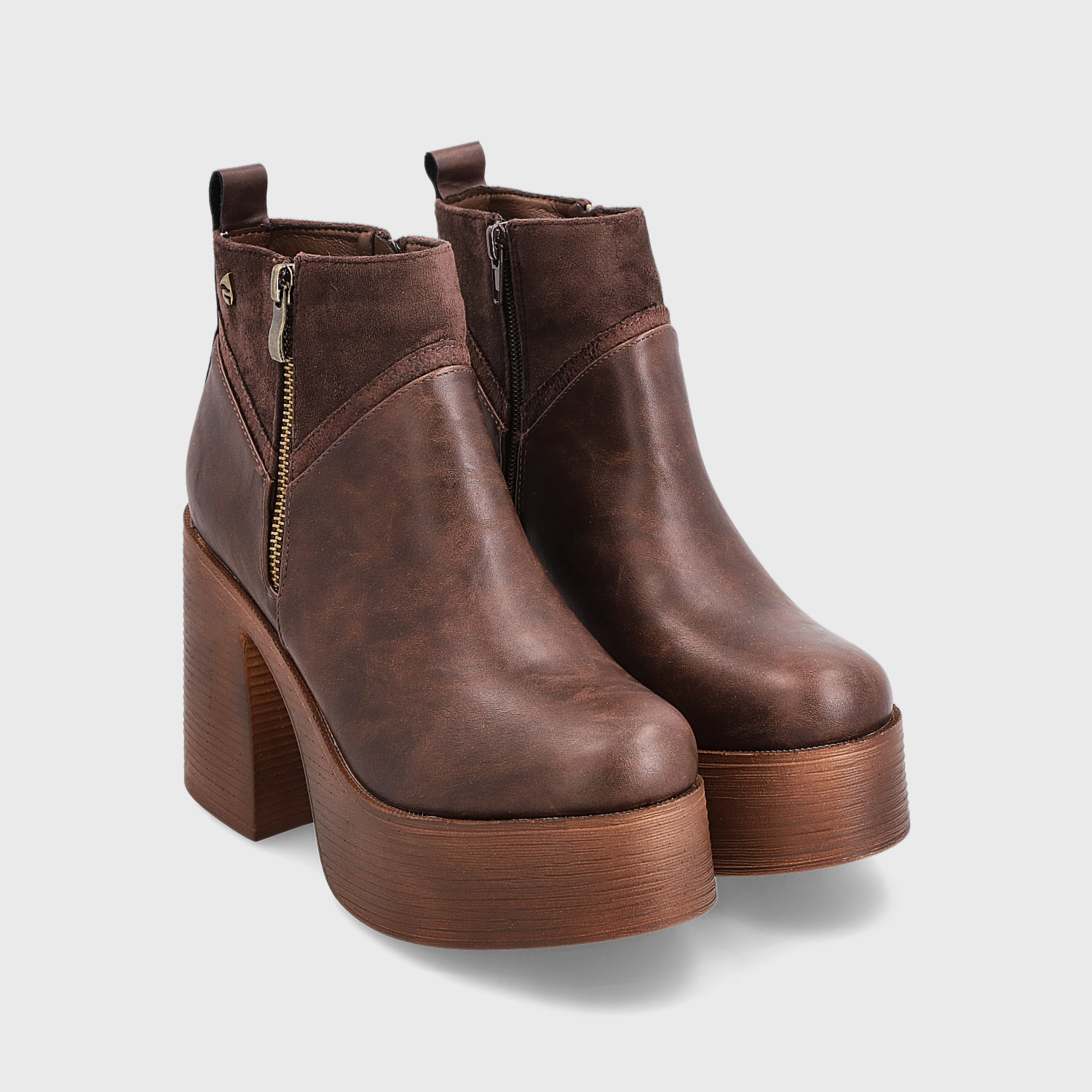 BOTINES MUJER GOTTA CAFÉ PLATAFORMA 25630 - 3