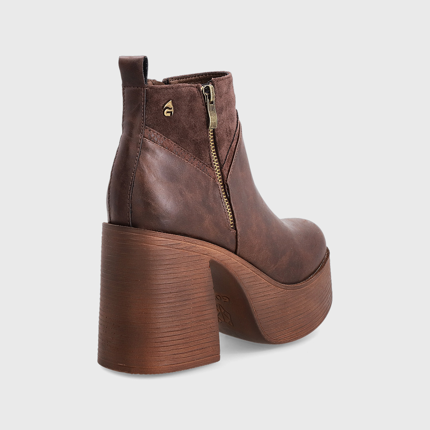 BOTINES MUJER GOTTA CAFÉ PLATAFORMA 25630 - 5