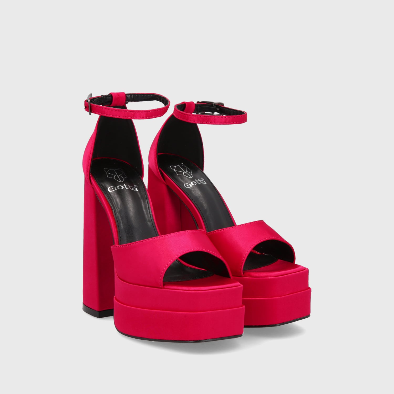SANDALIAS MUJER GOTTA FUCSIA PLATAFORMA 25911 - 3