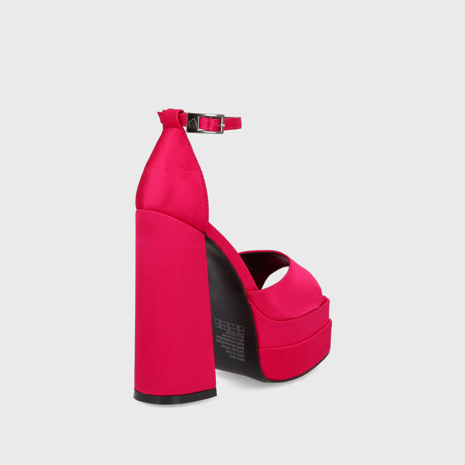 SANDALIAS MUJER GOTTA FUCSIA PLATAFORMA 25911 - 5