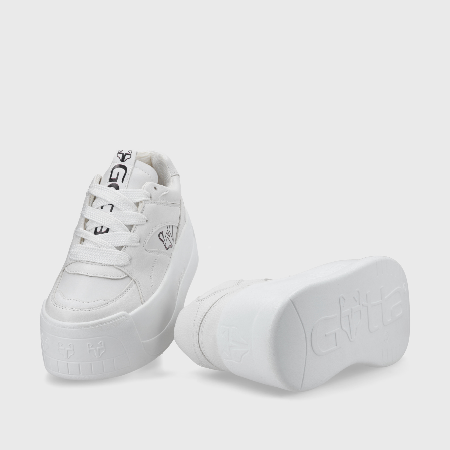 ZAPATILLA PLATAFORMA BLANCA MUJER C7325 GOTTA - 7