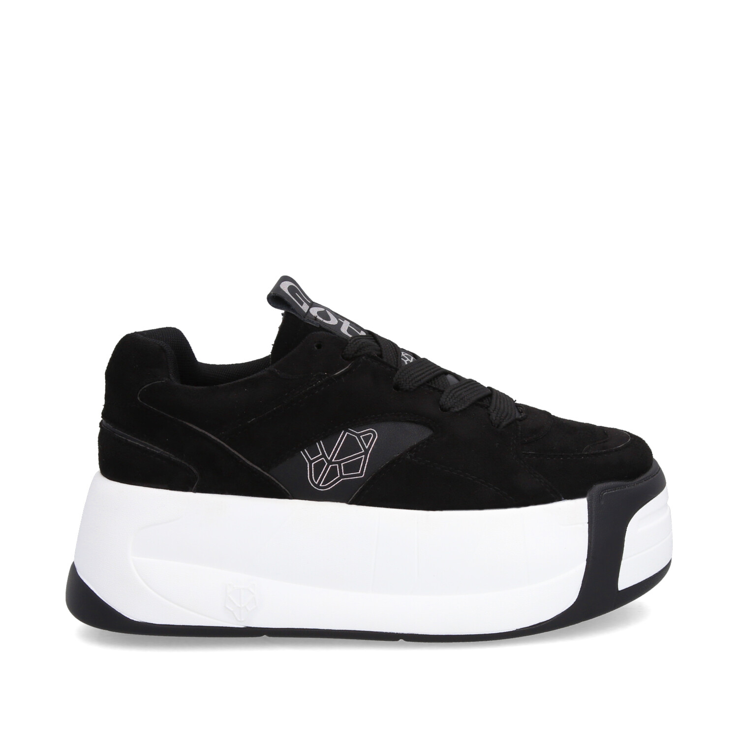ZAPATILLA PLATAFORMA NEGRA MUJER C7325 GOTTA - 1