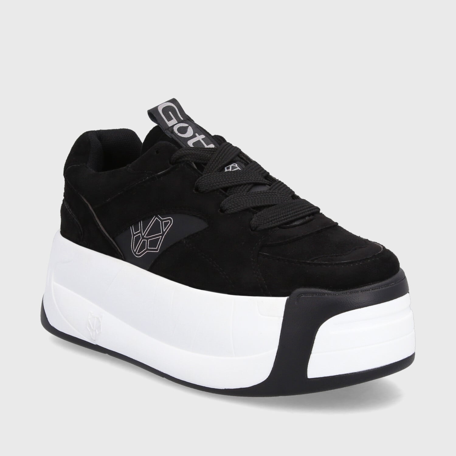 ZAPATILLA PLATAFORMA NEGRA MUJER C7325 GOTTA - 2