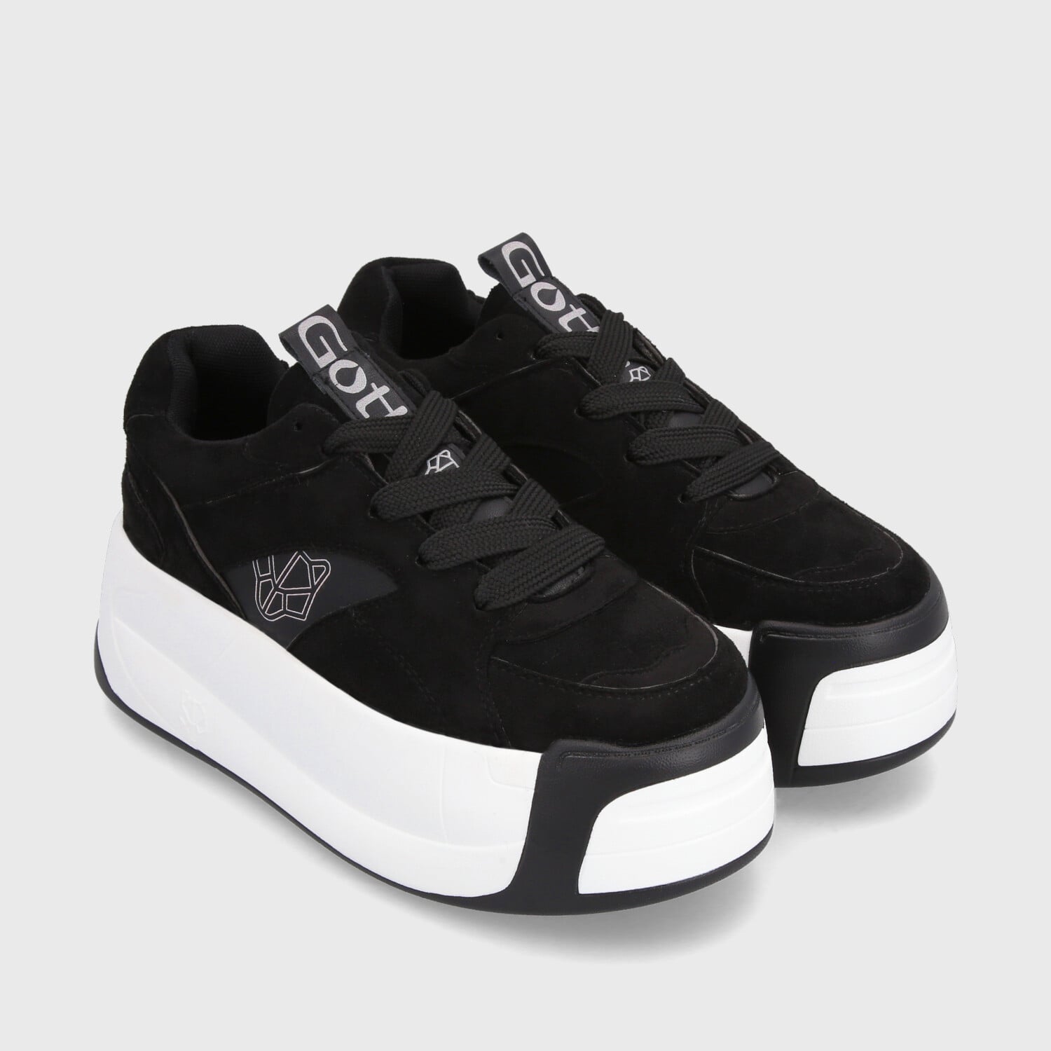 ZAPATILLA PLATAFORMA NEGRA MUJER C7325 GOTTA - 3