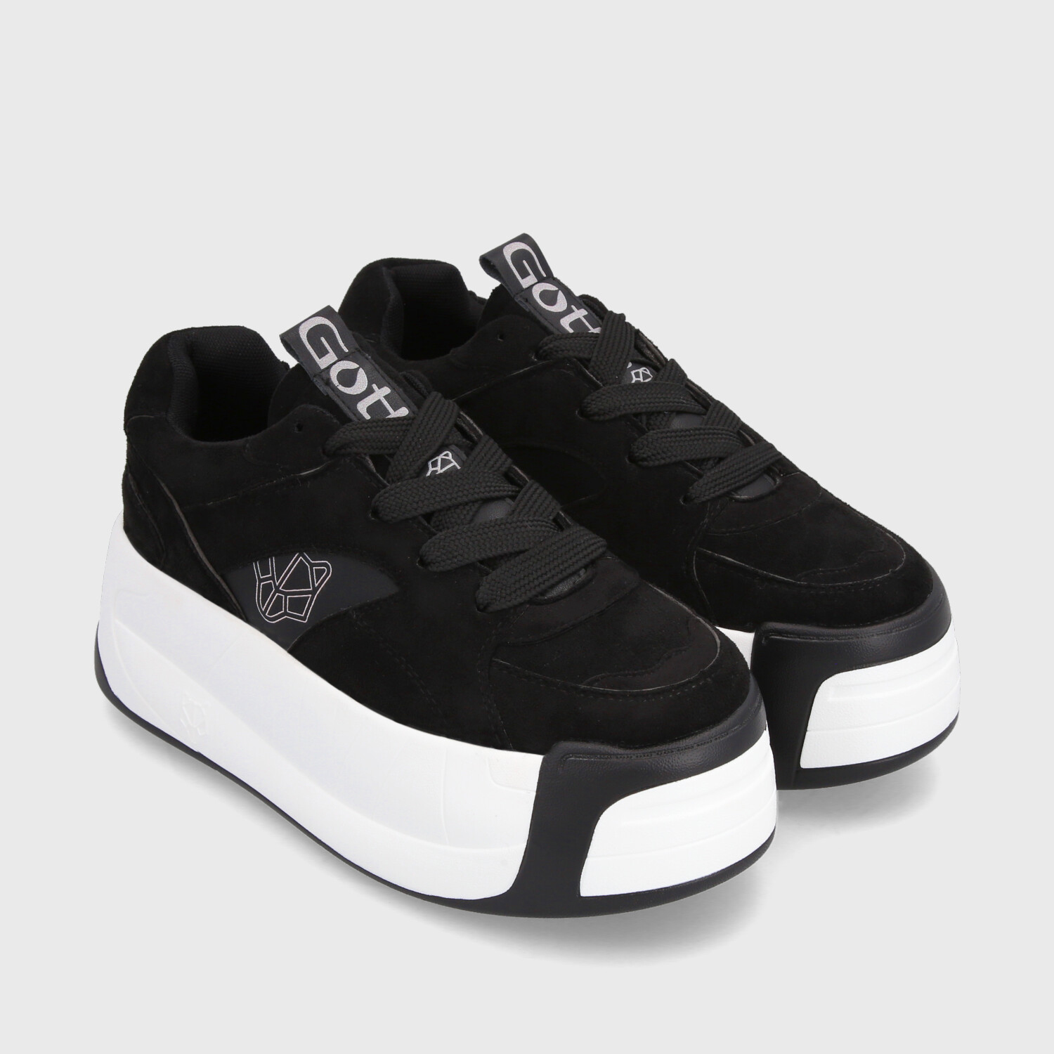 ZAPATILLA PLATAFORMA NEGRA MUJER C7325 GOTTA - 3