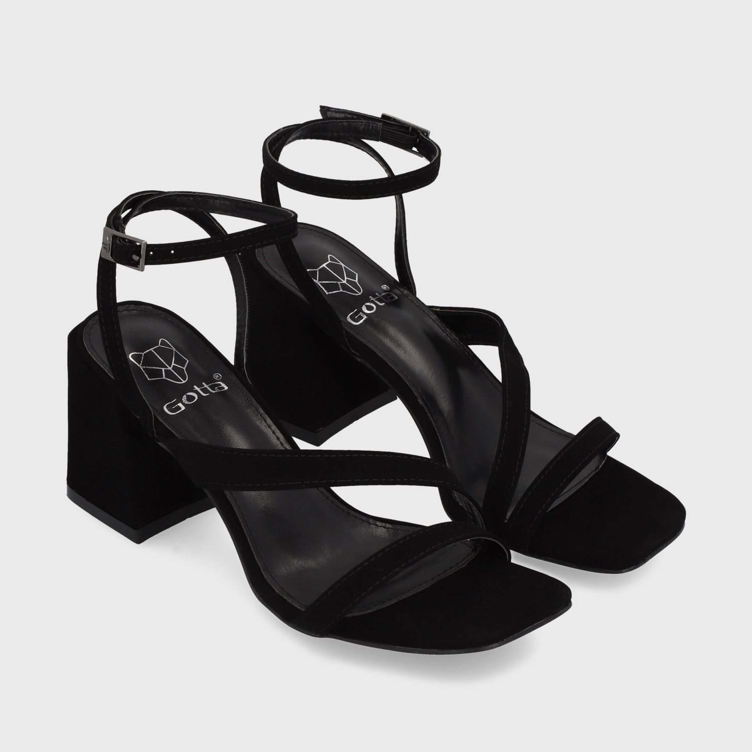 SANDALIAS MUJER GOTTA NEGRO TACO 35132 - 3