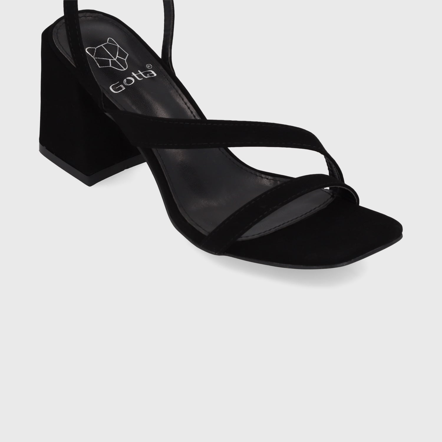 SANDALIAS MUJER GOTTA NEGRO TACO 35132 - 6