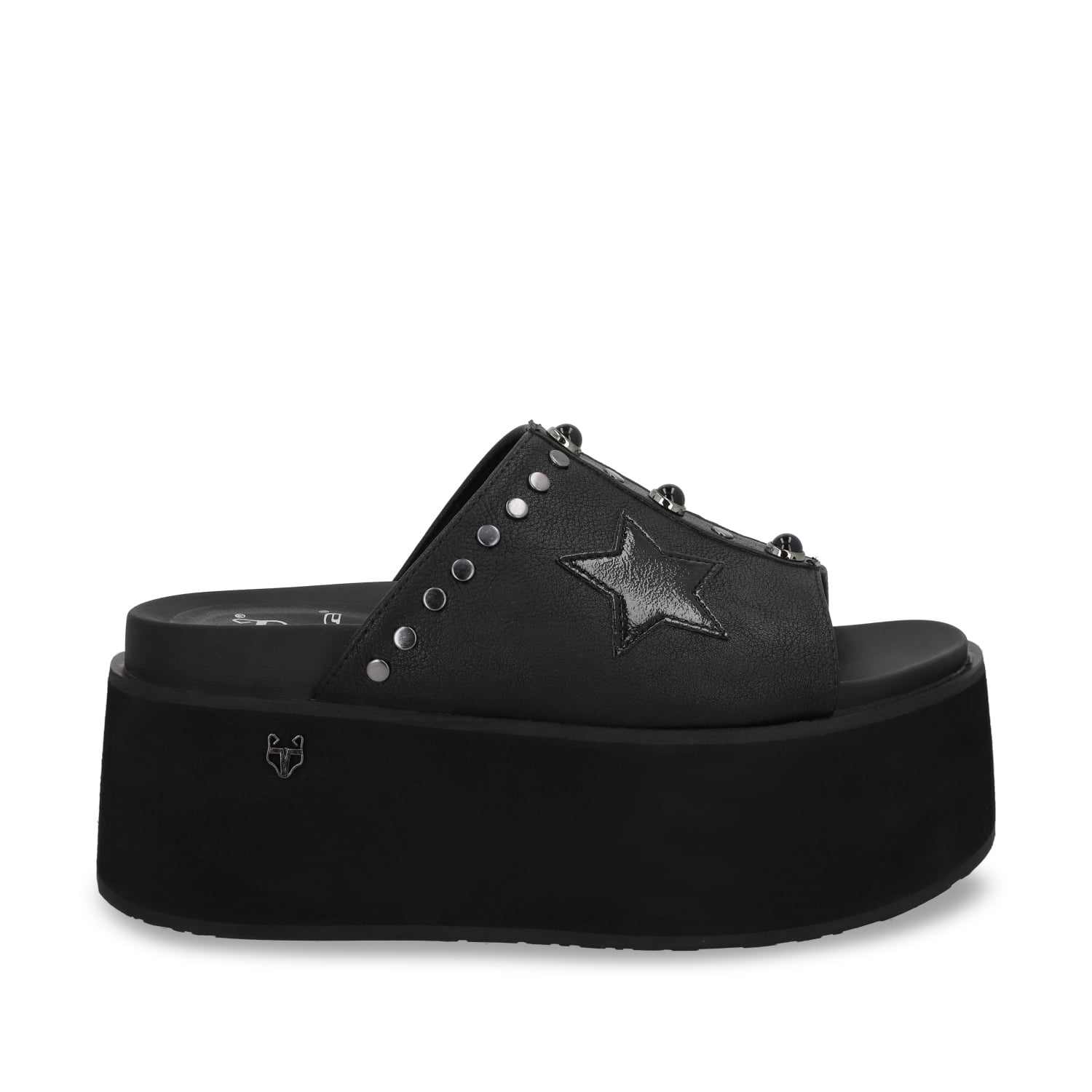 SANDALIAS MUJER GOTTA NEGRO PLATAFORMA 35182 - 1