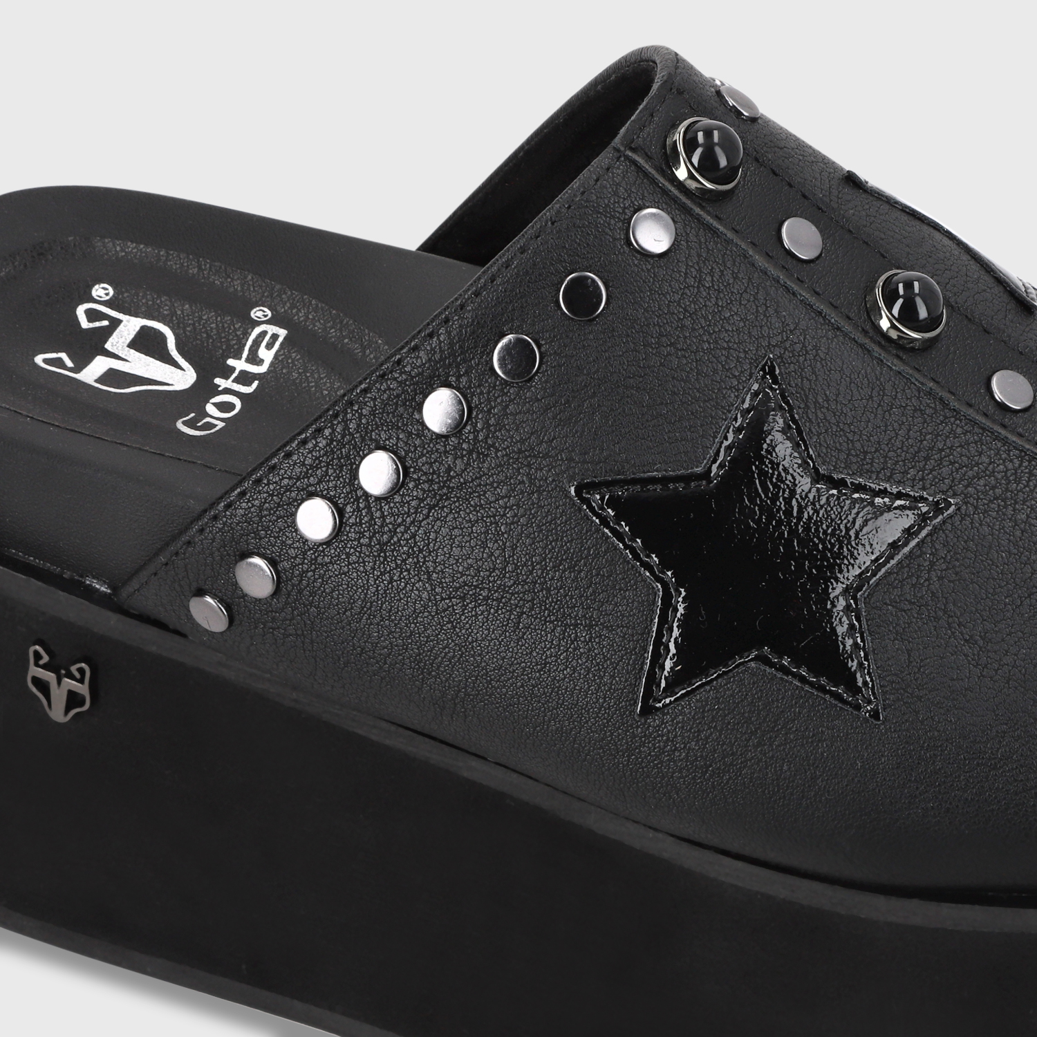 SANDALIAS MUJER GOTTA NEGRO PLATAFORMA 35182 - 6