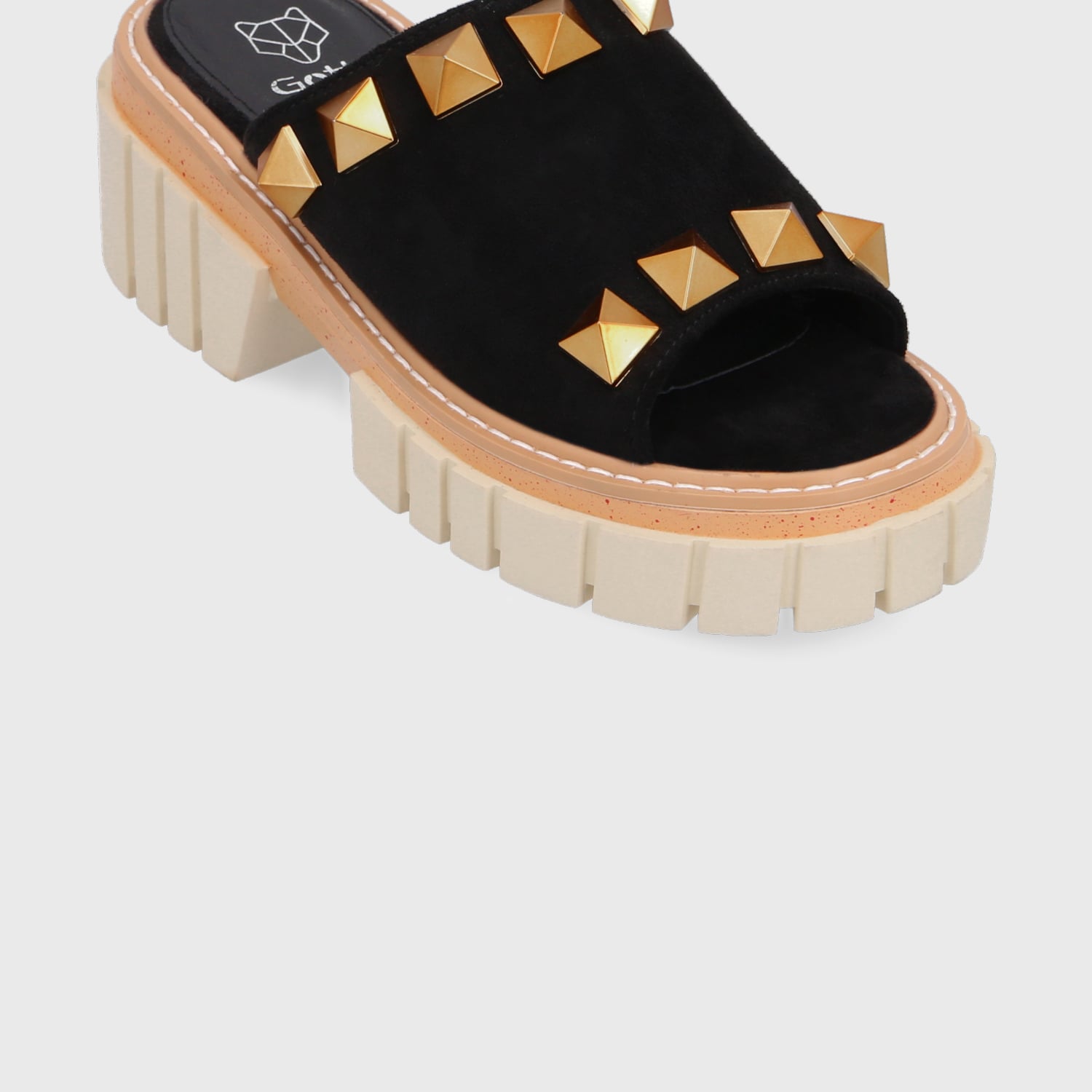 SANDALIAS MUJER GOTTA NEGRO PLATAFORMA 35162 - 6