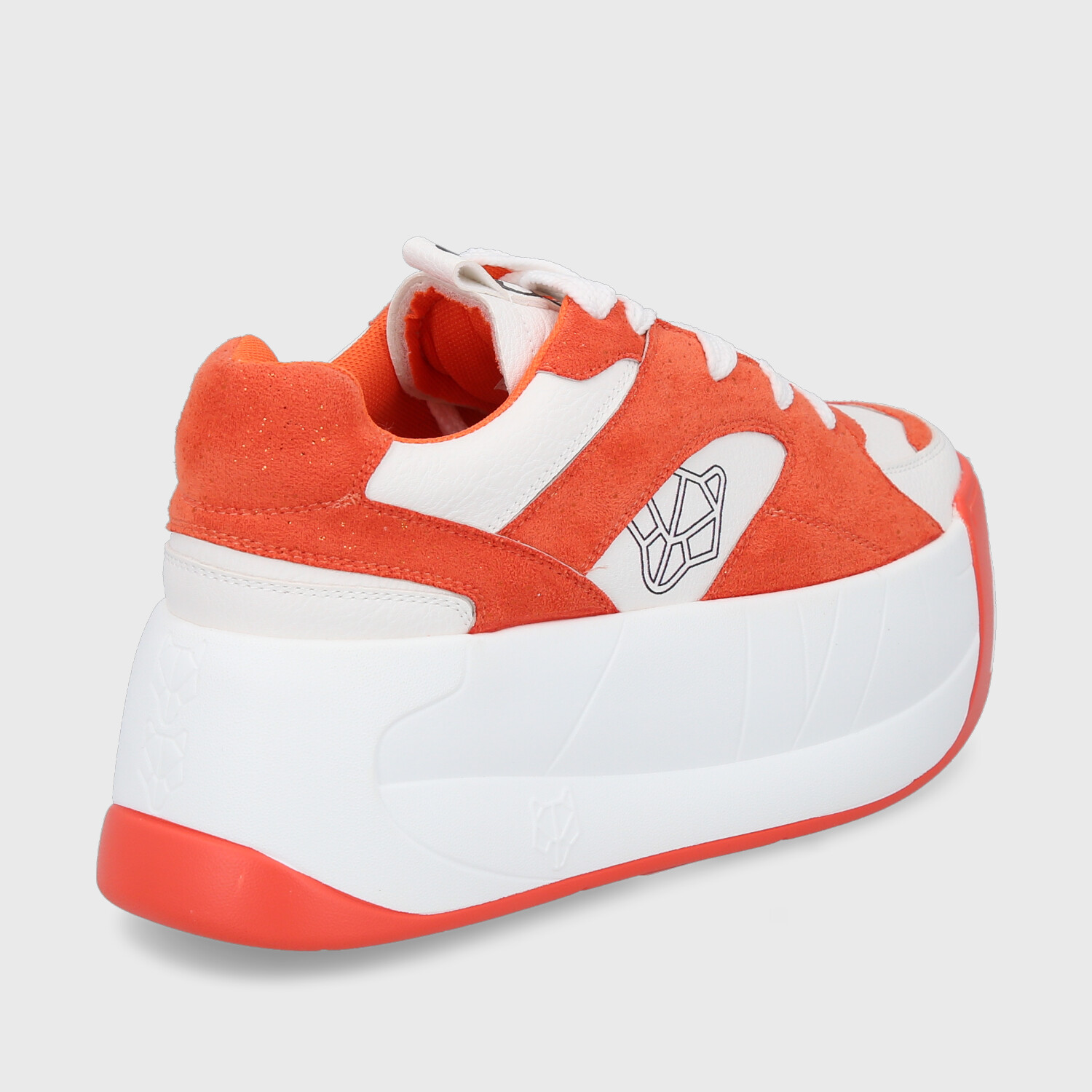 ZAPATILLA PLATAFORMA NARANJA MUJER C7325 - 5