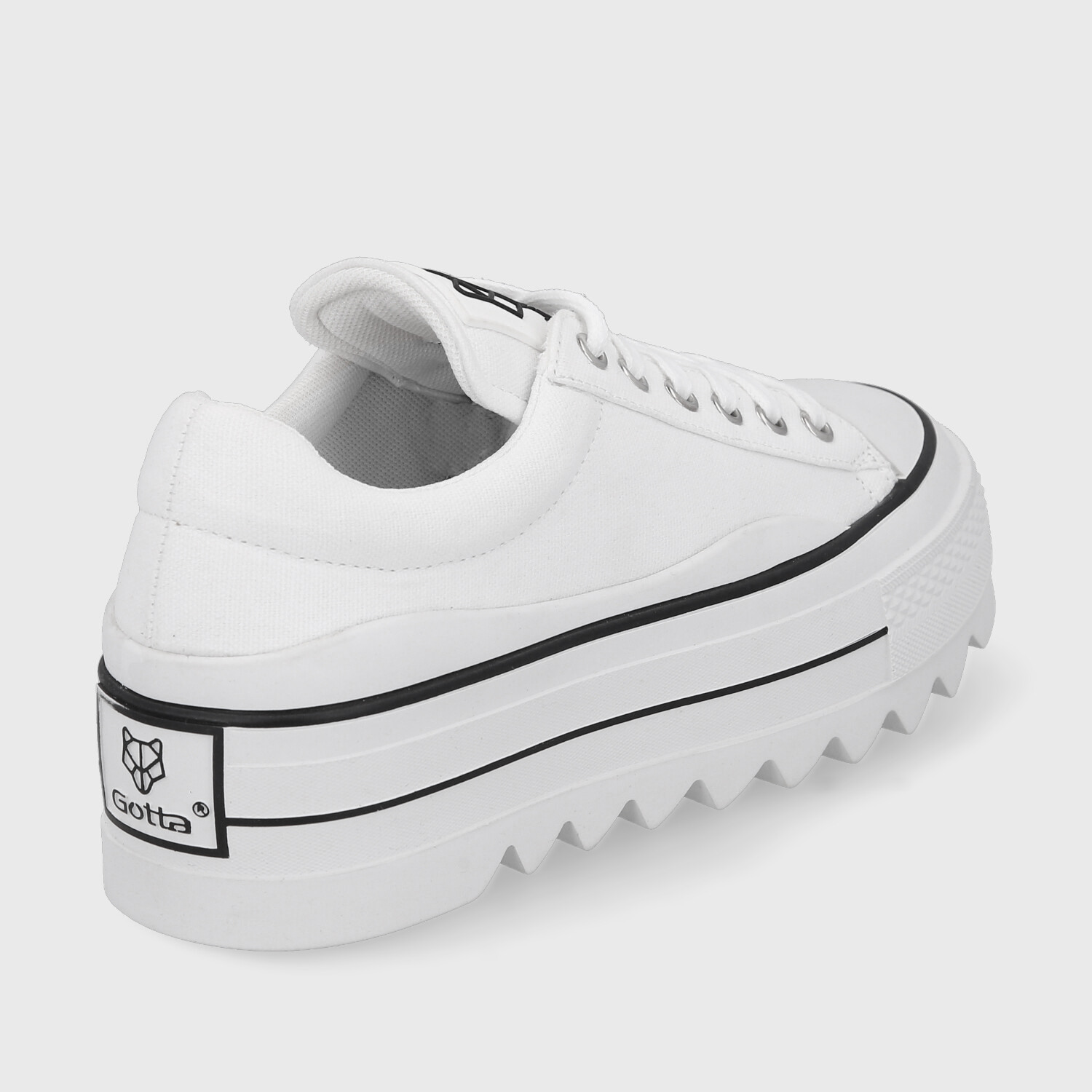 ZAPATILLA PLATAFORMA BLANCA  MUJER 33740 - 5