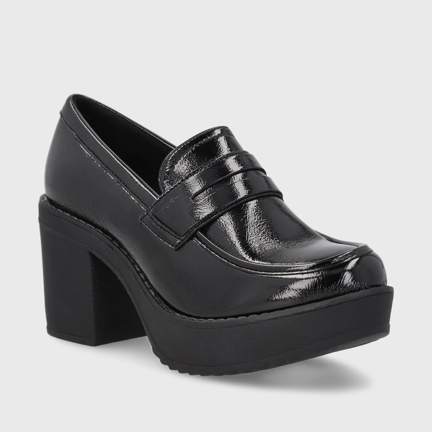 ZAPATOS DE VESTIR MUJER GOTTA NEGRO 13503 CHAROL - 2