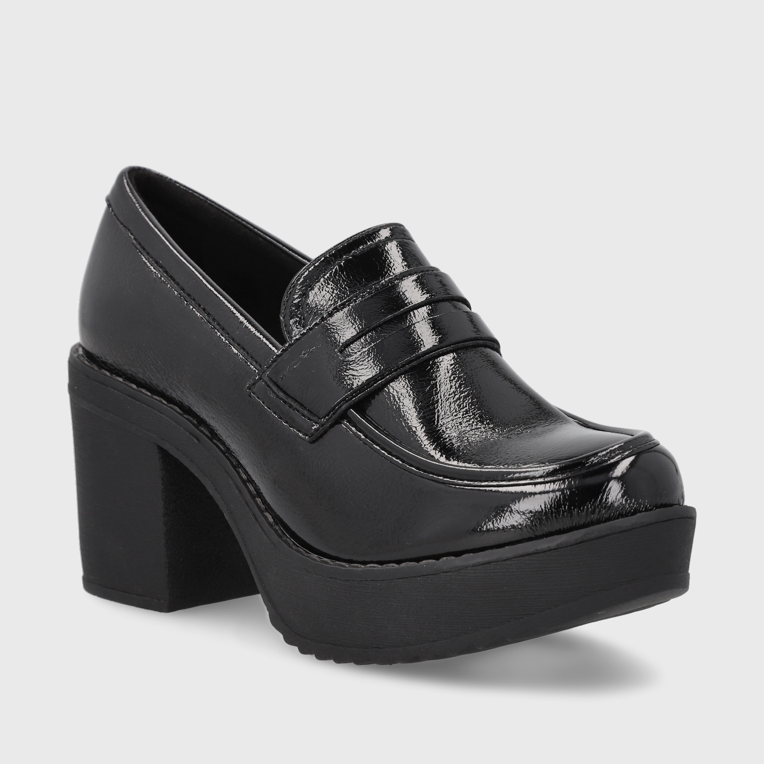 ZAPATOS DE VESTIR MUJER GOTTA NEGRO 13503 CHAROL - 2