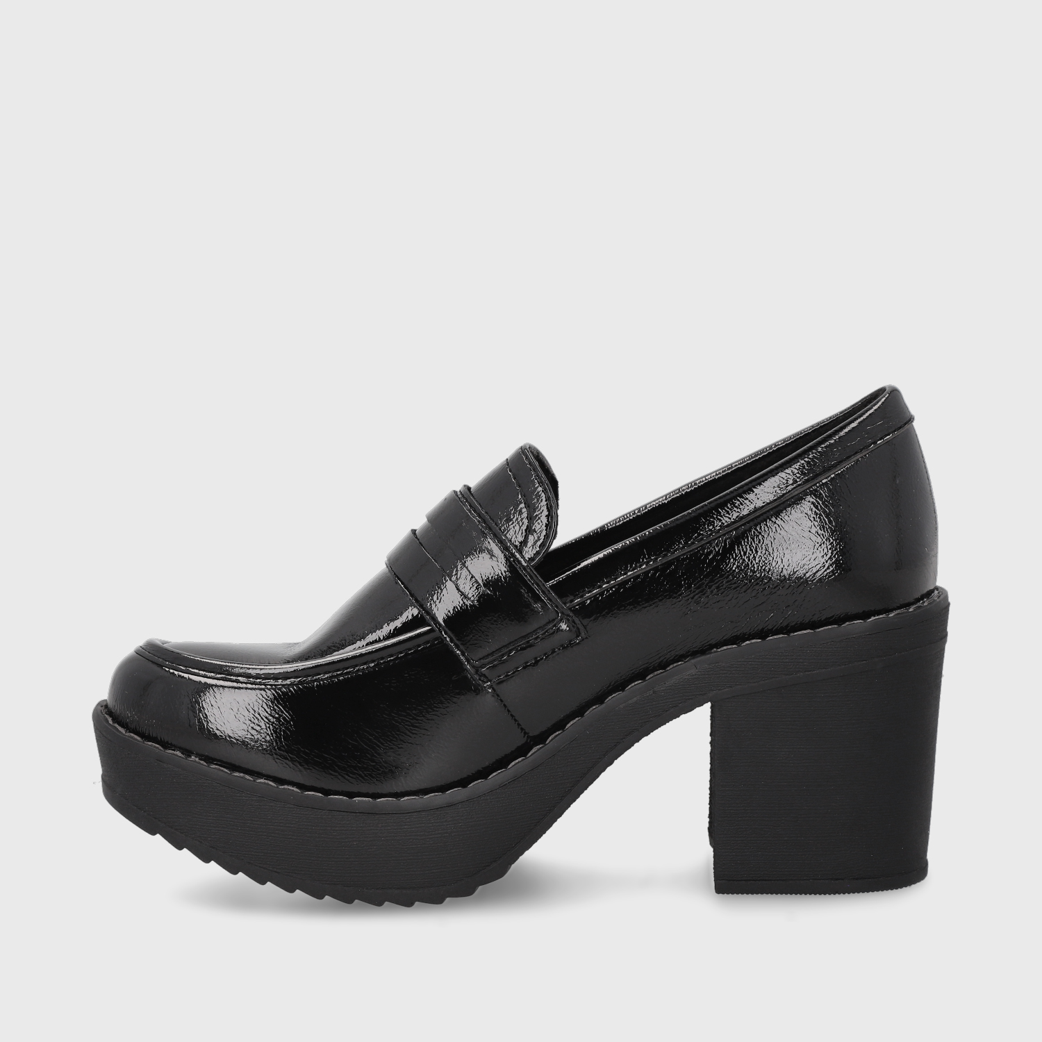 ZAPATOS DE VESTIR MUJER GOTTA NEGRO 13503 CHAROL - 4