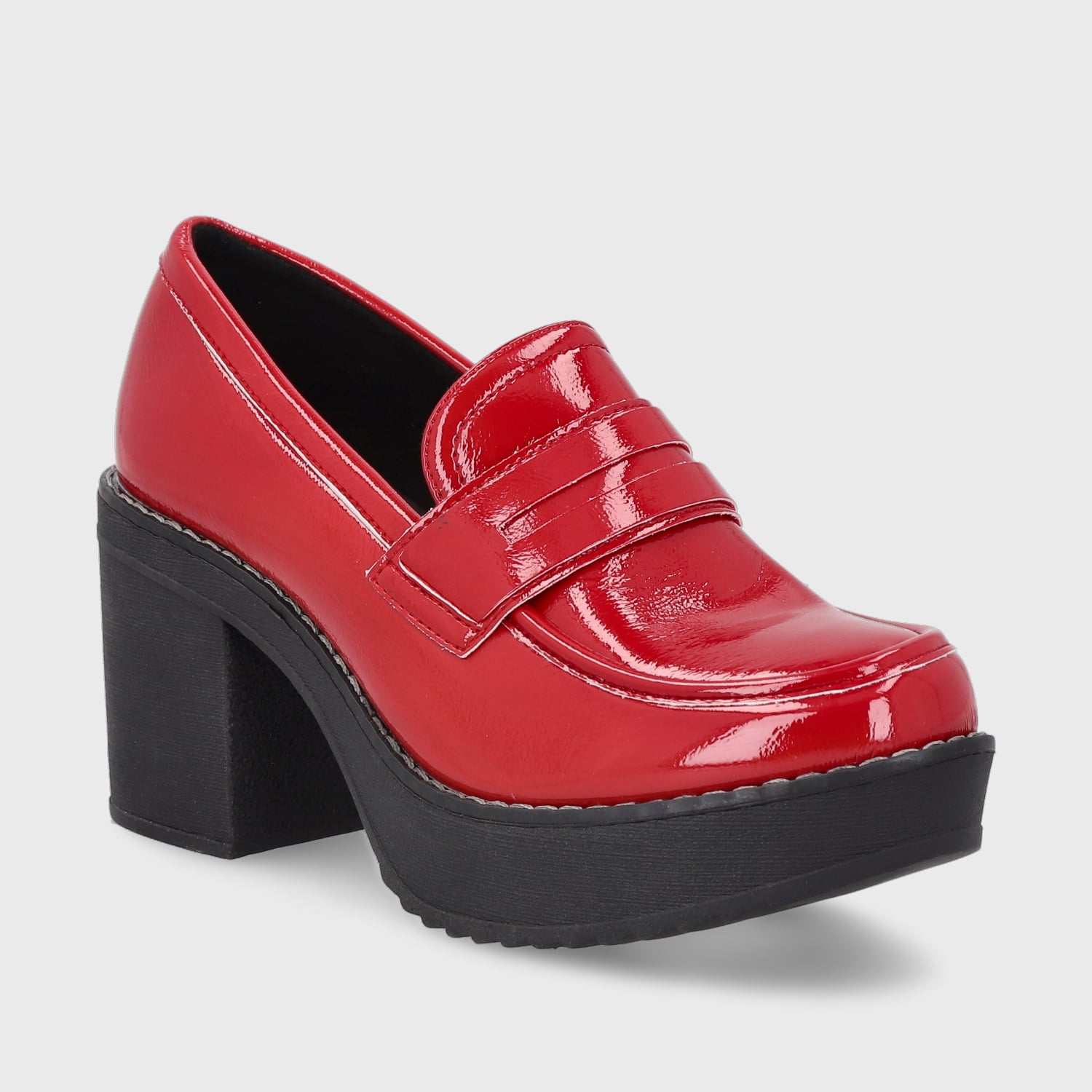ZAPATOS DE VESTIR MUJER GOTTA ROJO 13503 CHAROL - 2
