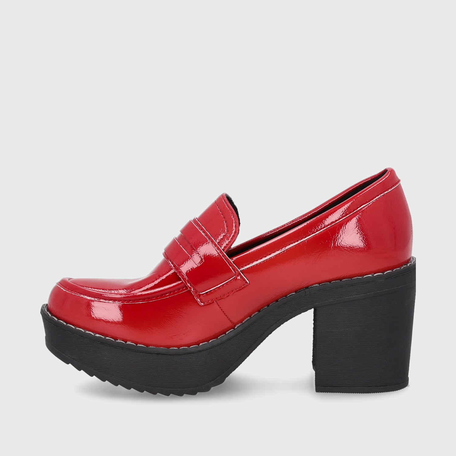 ZAPATOS DE VESTIR MUJER GOTTA ROJO 13503 CHAROL - 4