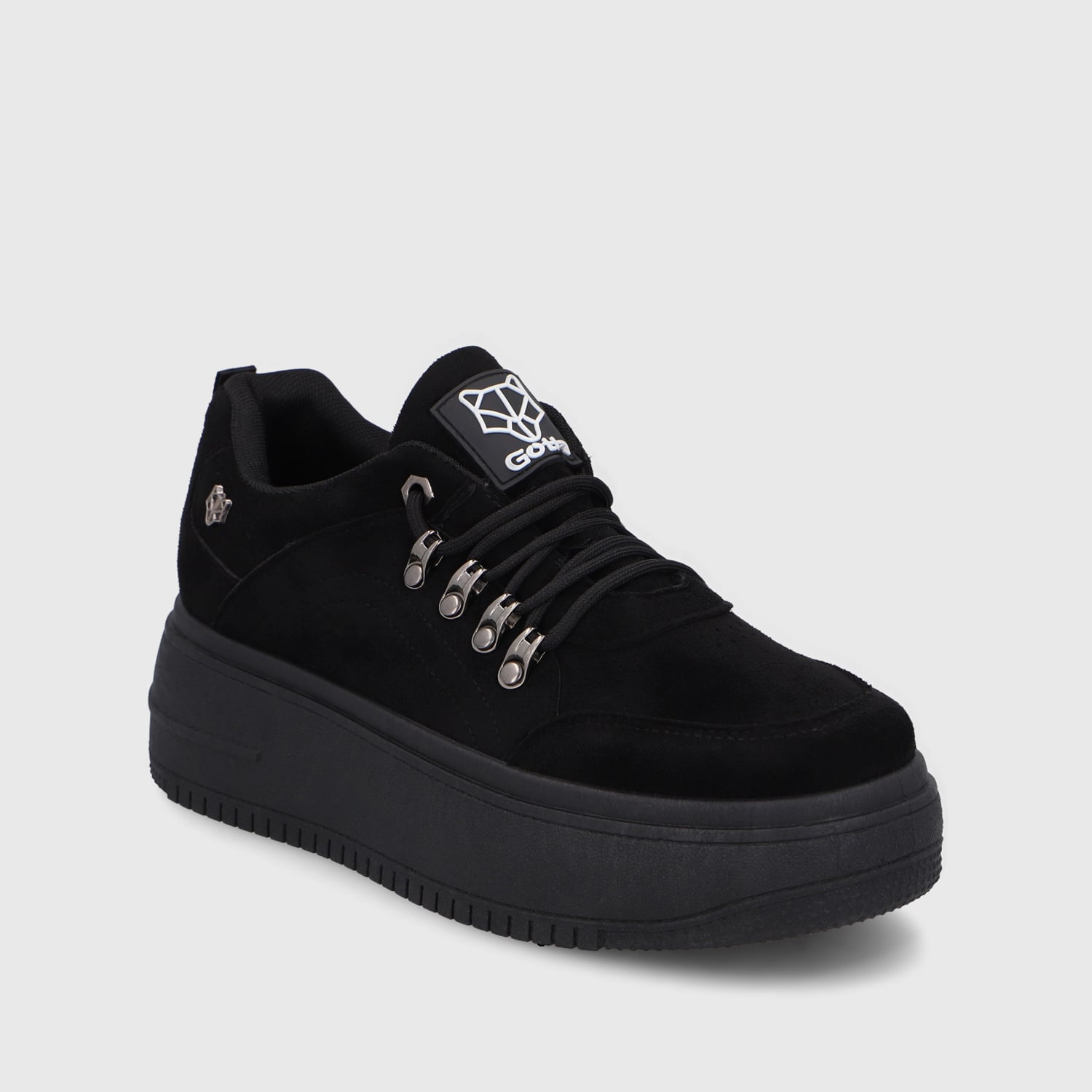 ZAPATILLA NEGRA MUJER 15982 GOTTA - 2