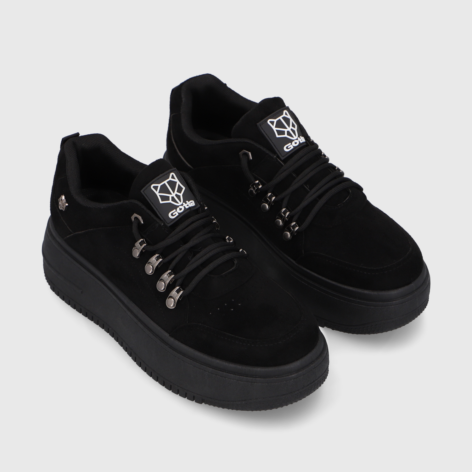 ZAPATILLA NEGRA MUJER 15982 GOTTA - 3