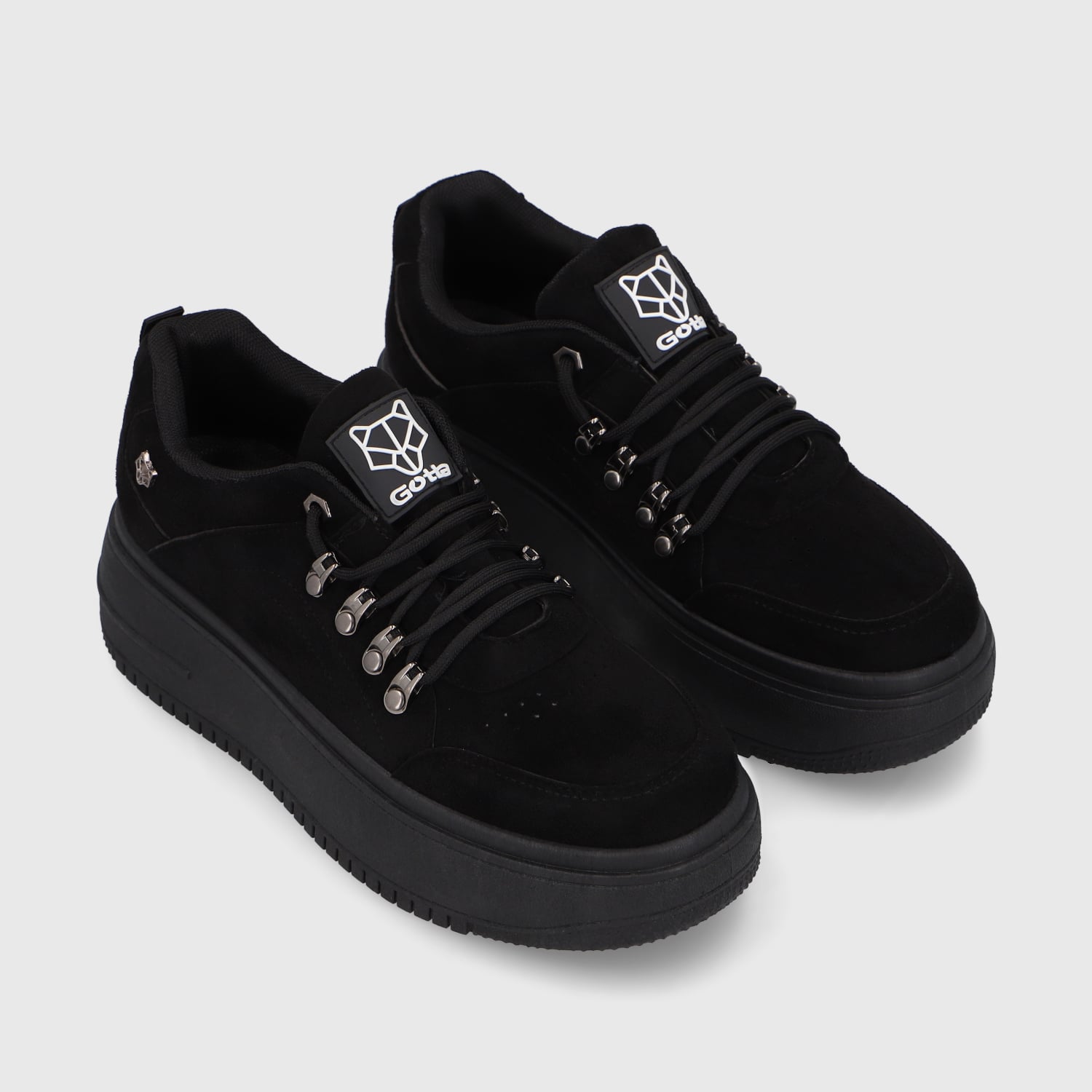 ZAPATILLA NEGRA MUJER 15982 GOTTA - 3