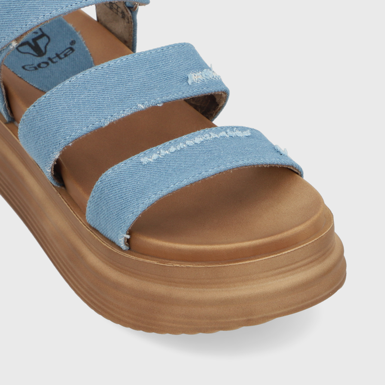 SANDALIAS MUJER GOTTA CELESTE DENIM 15711 - 6