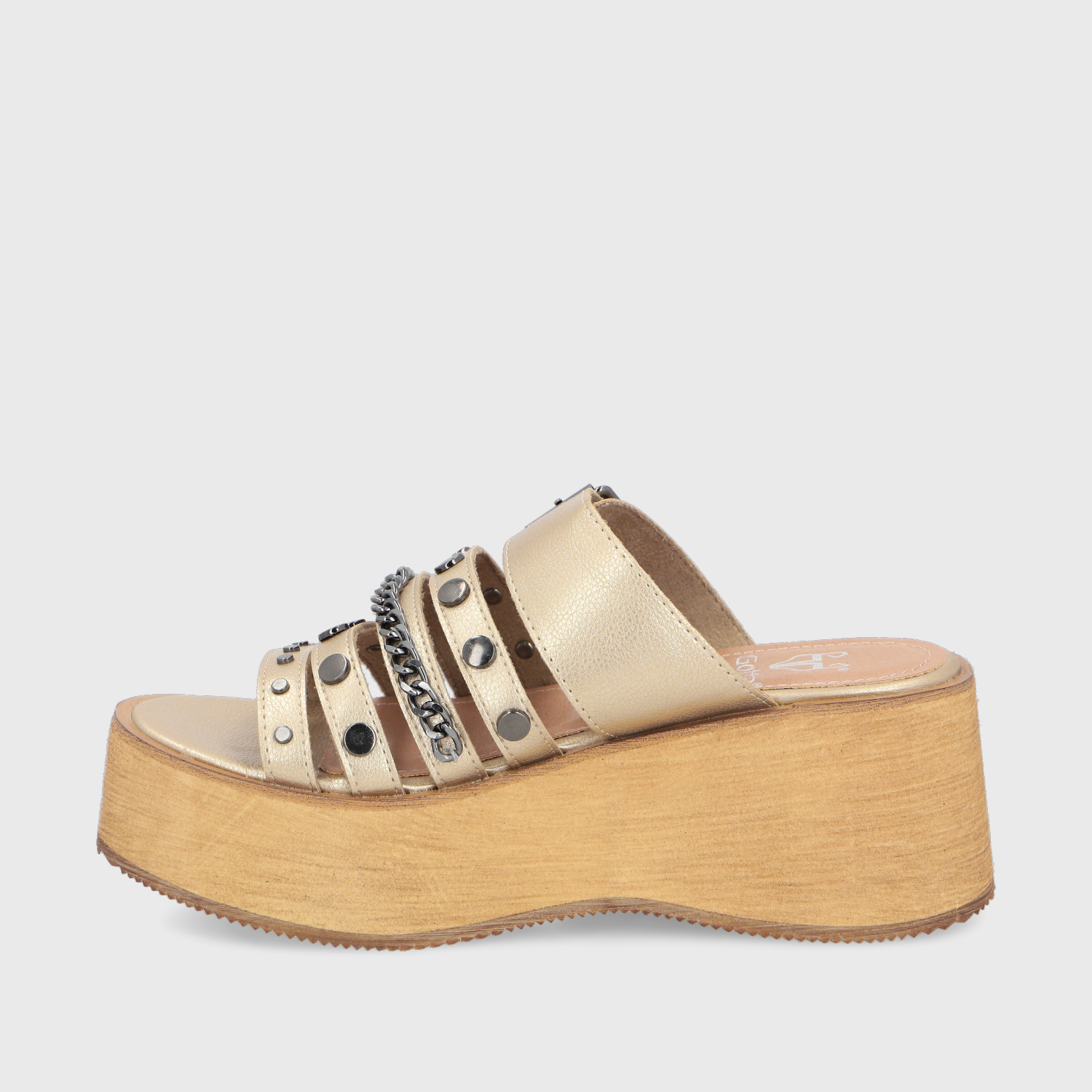 SANDALIAS MUJER GOTTA DORADO 45841 - 4