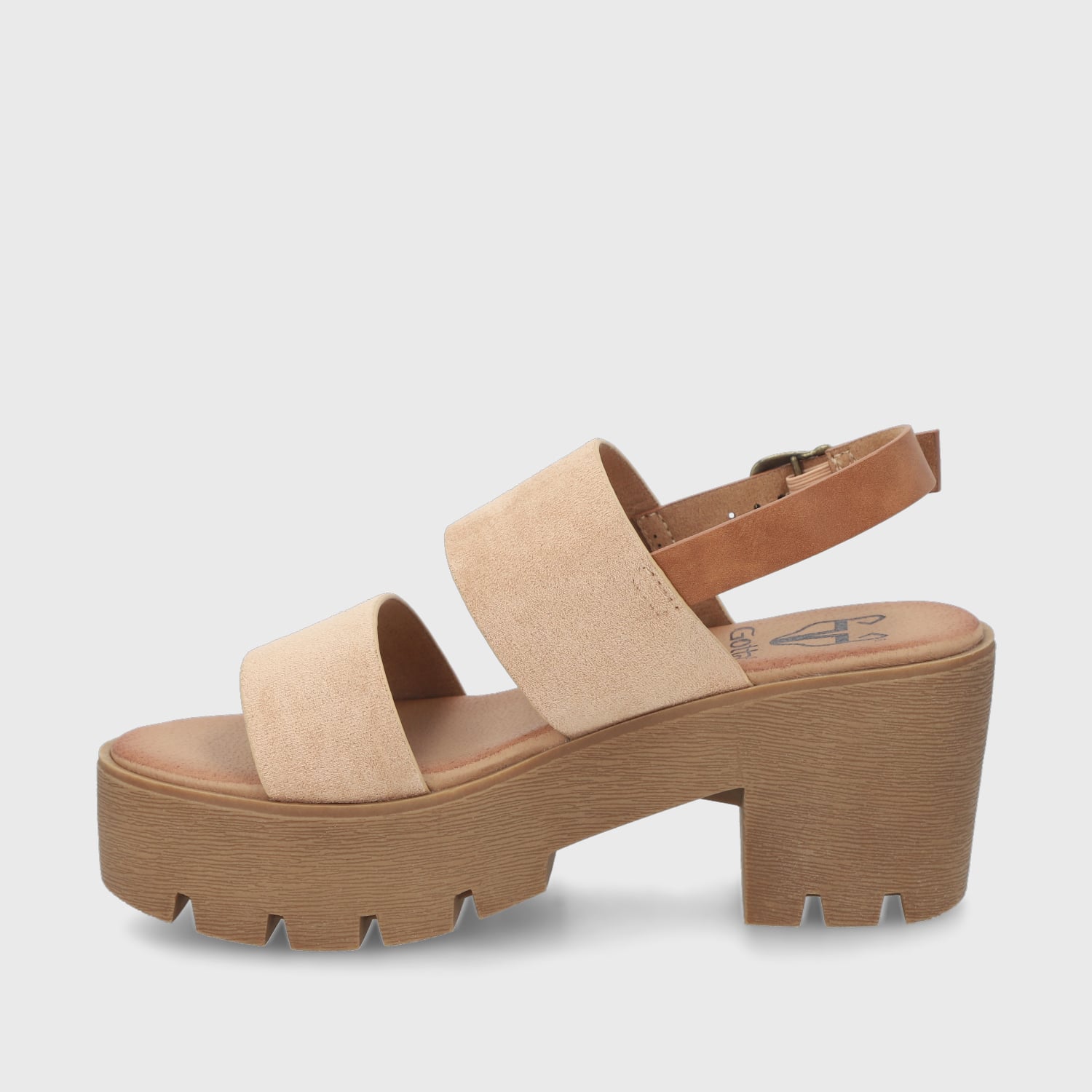 SANDALIAS MUJER GOTTA BEIGE 43021 - 4
