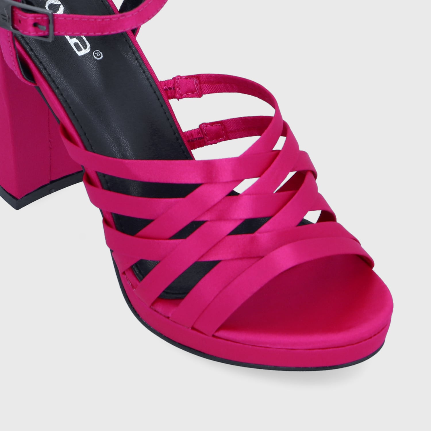 SANDALIAS MUJER GOTTA FUCSIA SATIN 15837 - 5