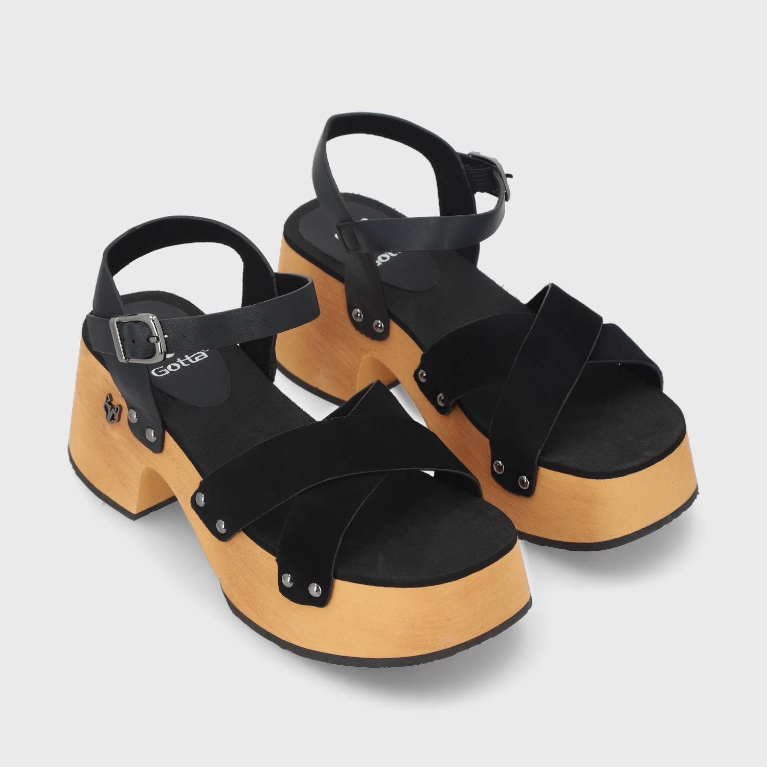 SANDALIAS MUJER GOTTA NEGRO 35263 - 3