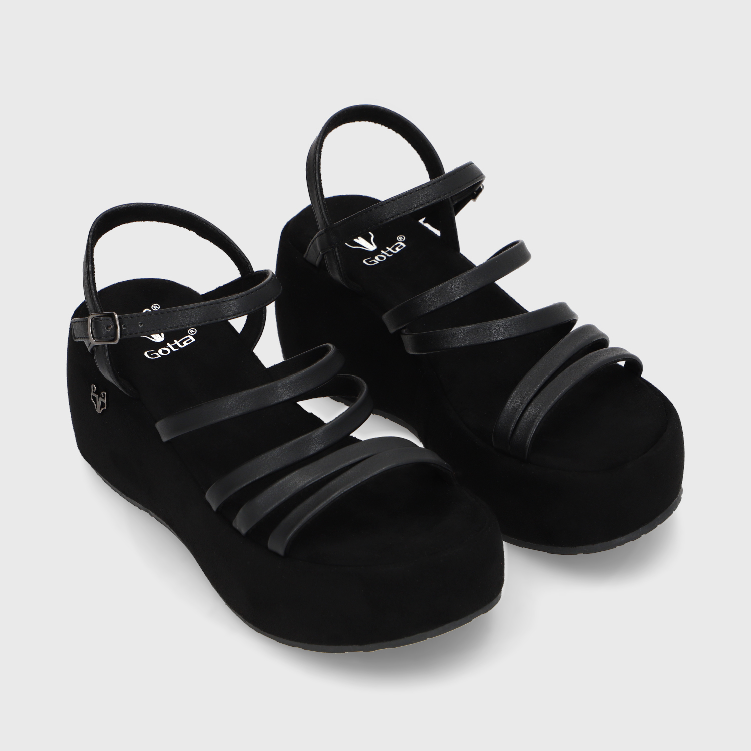 SANDALIAS MUJER GOTTA NEGRO 45822 - 3
