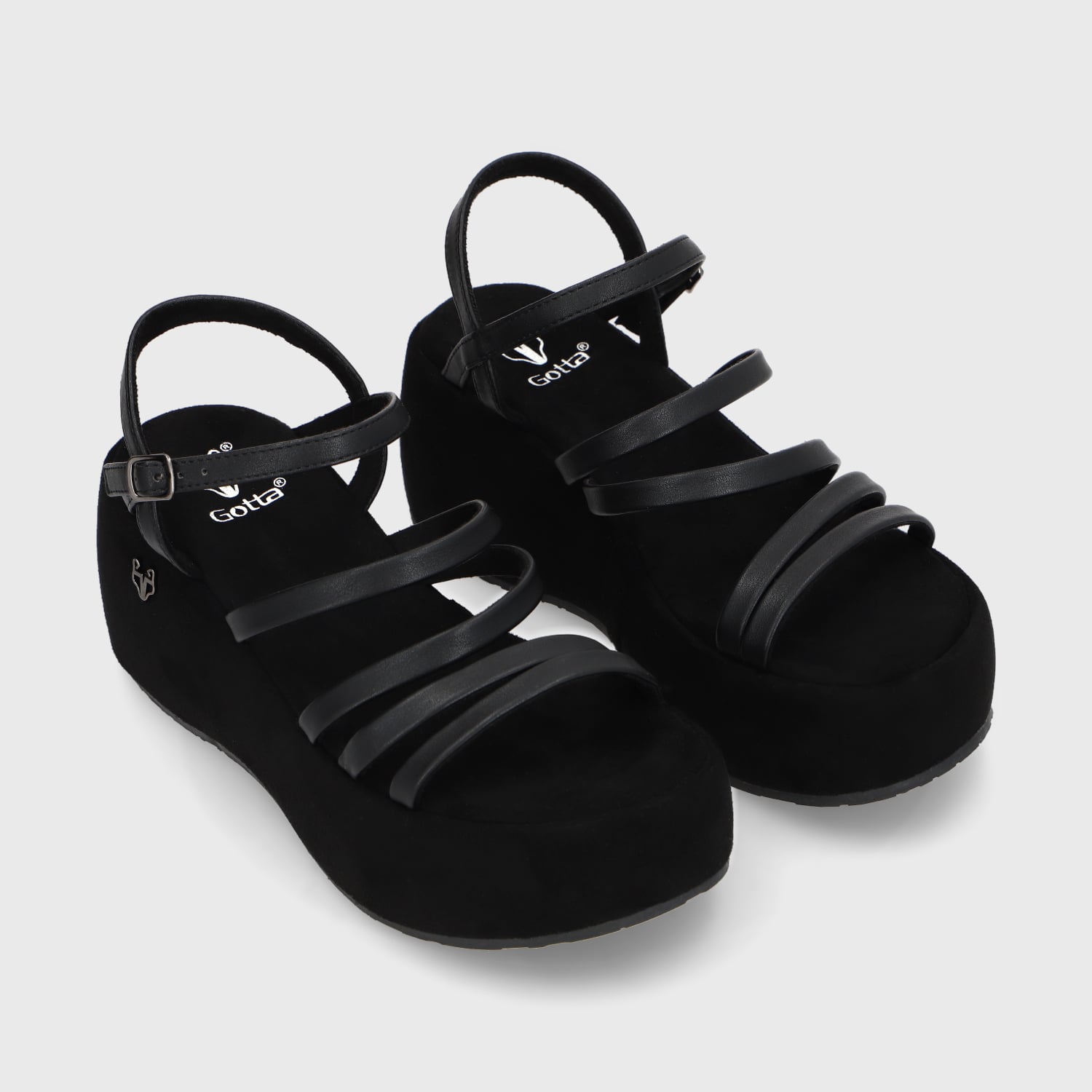 SANDALIAS MUJER GOTTA NEGRO 45822 - 3