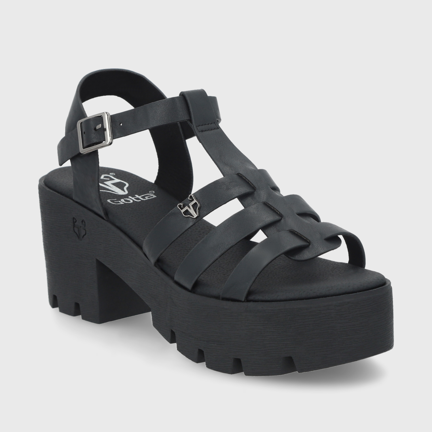 SANDALIAS MUJER GOTTA NEGRO 43023 - 2