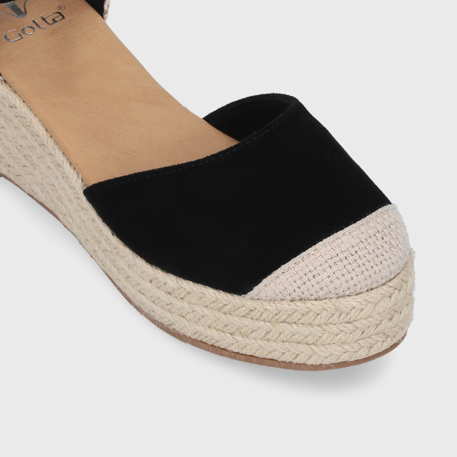 SANDALIAS MUJER GOTTA NEGRO YUTE 45711 - 6