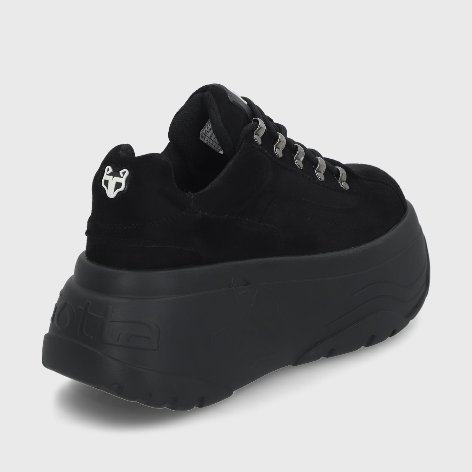 ZAPATILLA PLATAFORMA NEGRA MUJER 43061 GOTTA - 5