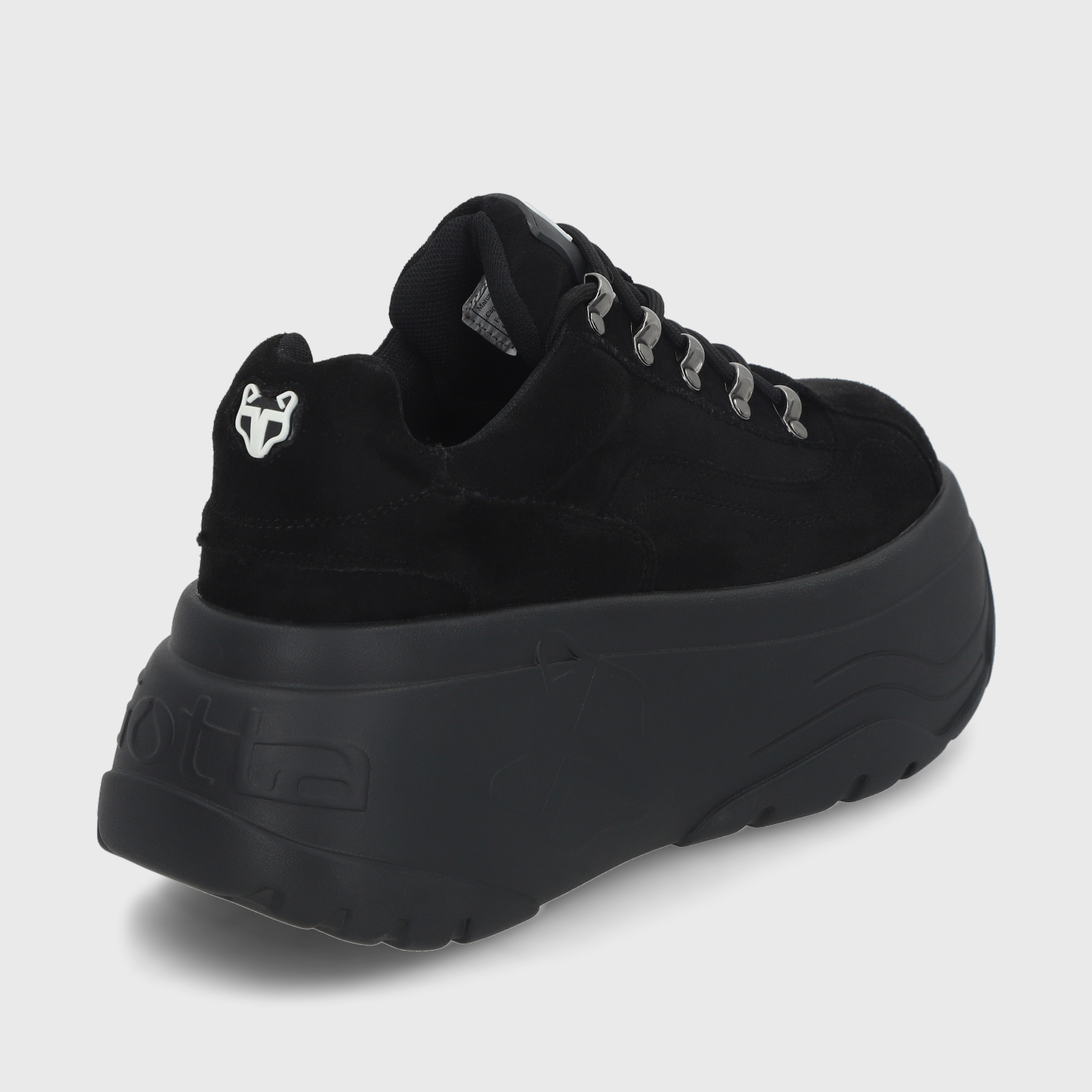 ZAPATILLA PLATAFORMA NEGRA MUJER 43061 GOTTA - 5